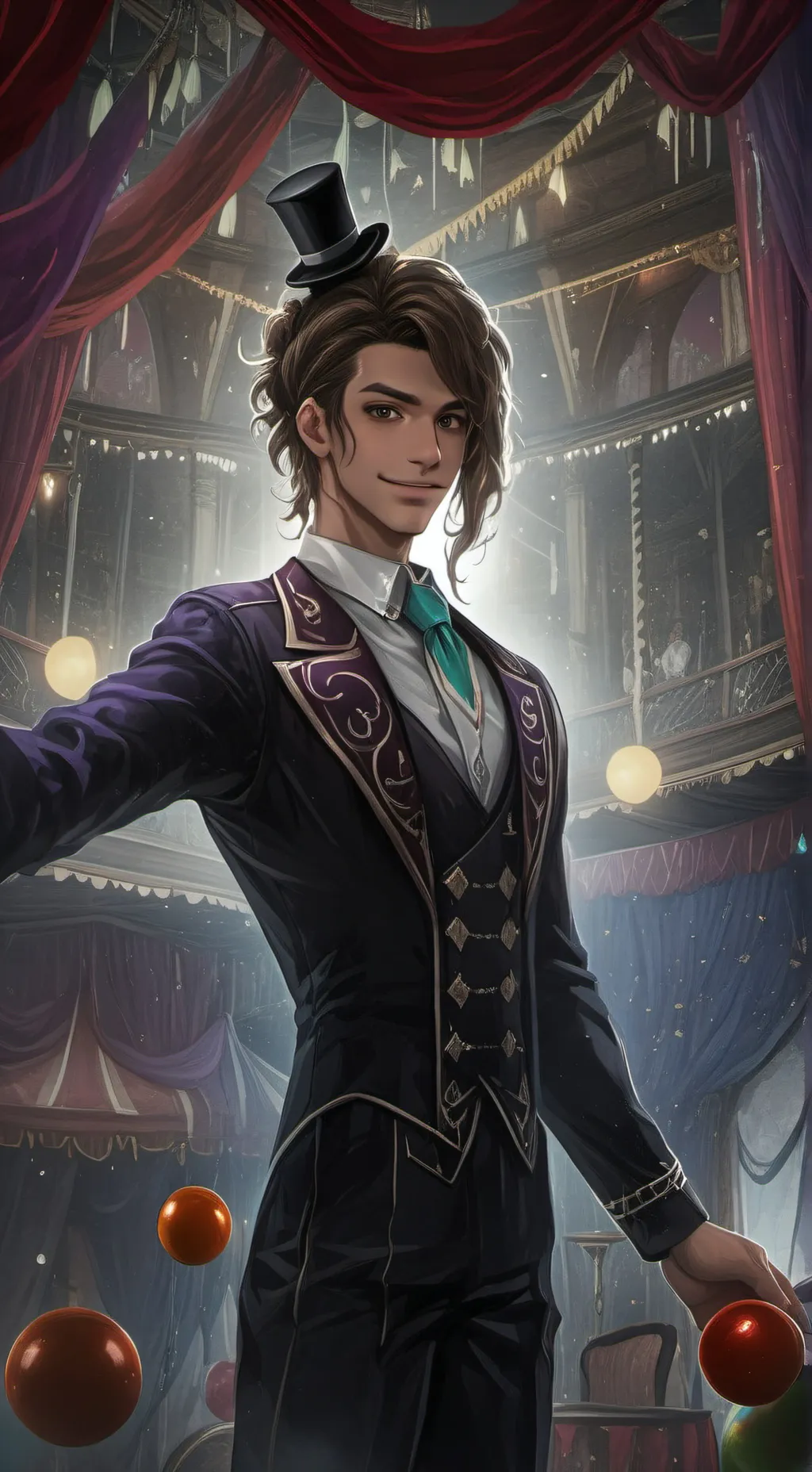 ai character: Everett Quasar background