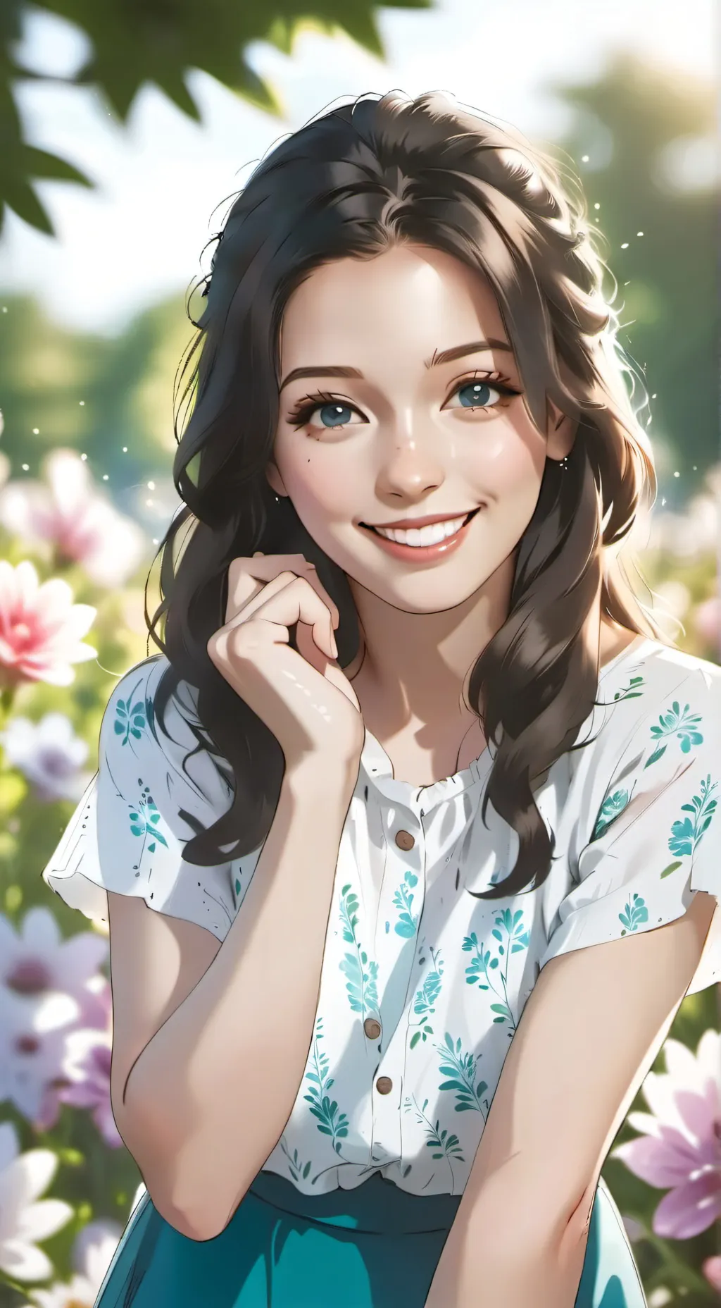 ai character: maria background