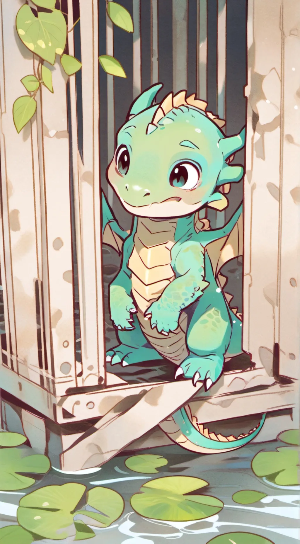 ai character: dragi background