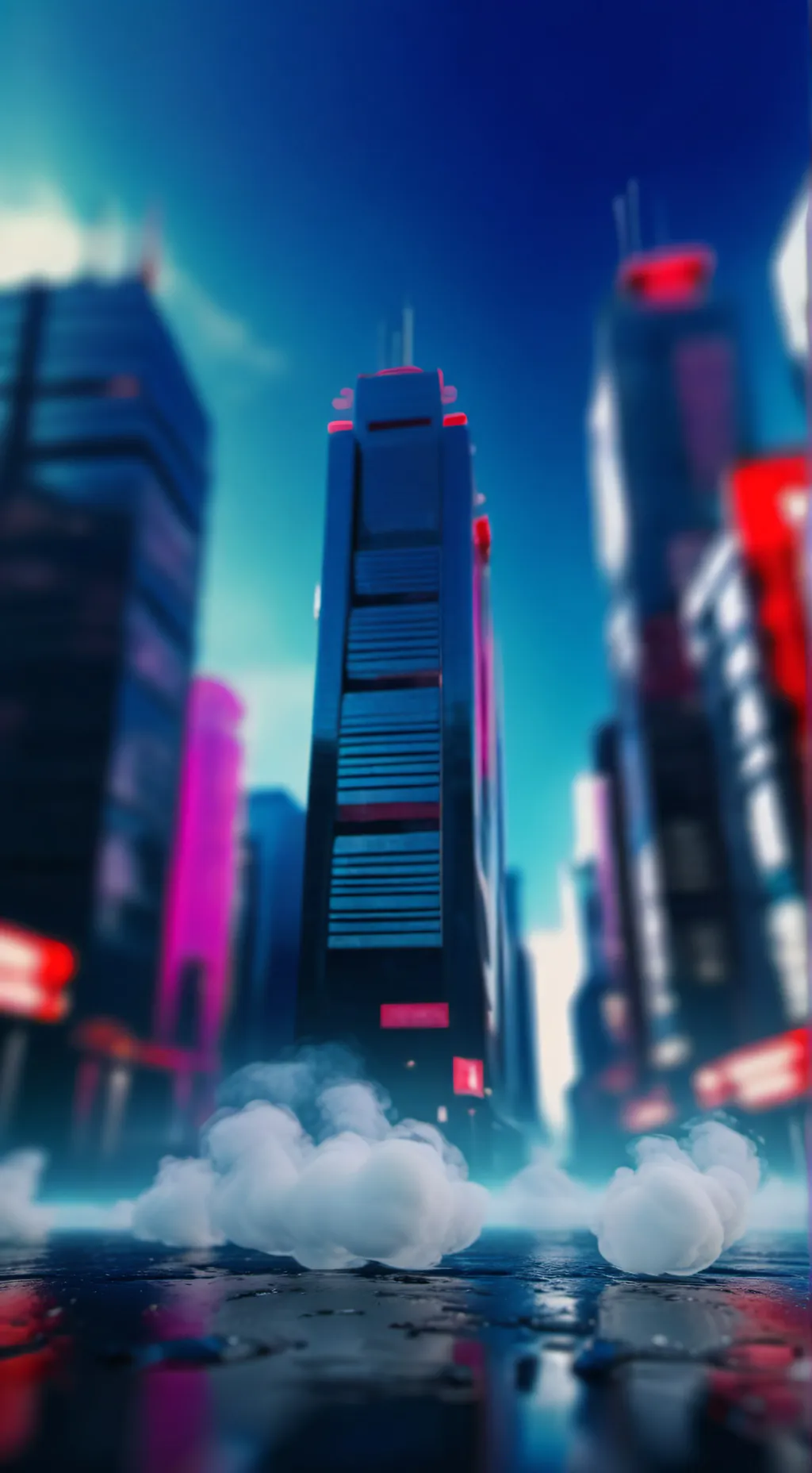 ai character: ZAMination background