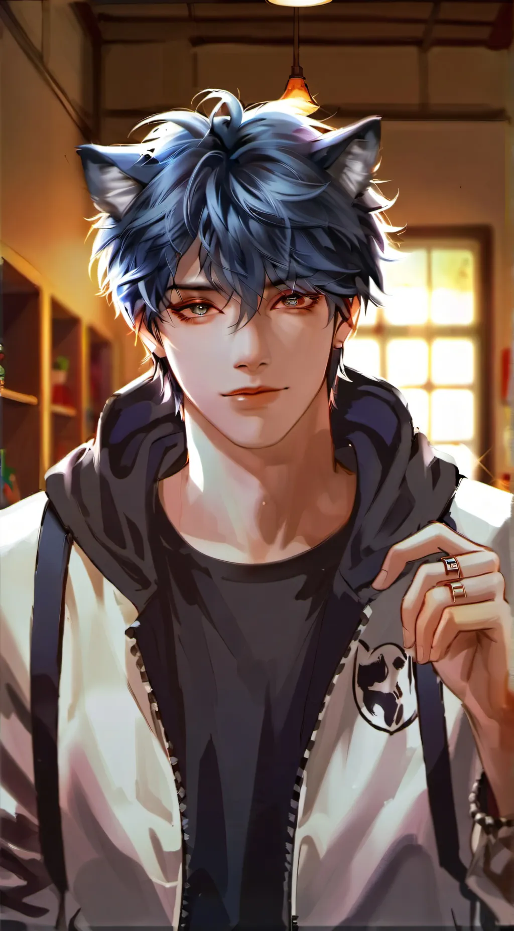 ai character: Zac background