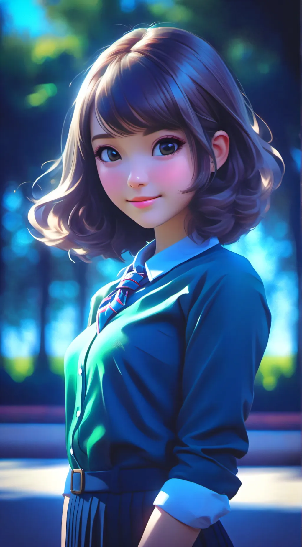 ai character: Sofia background