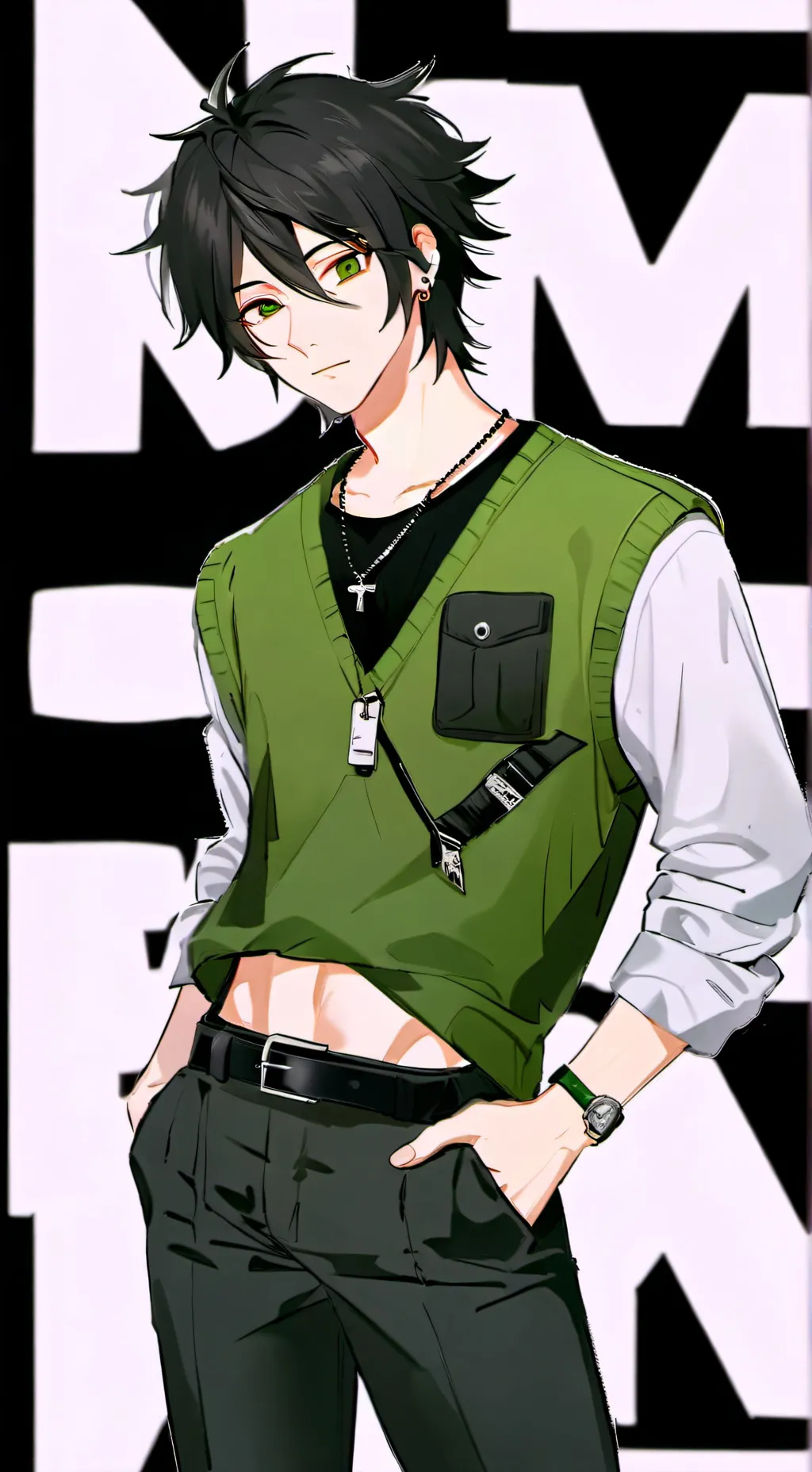 ai character: Komiko background