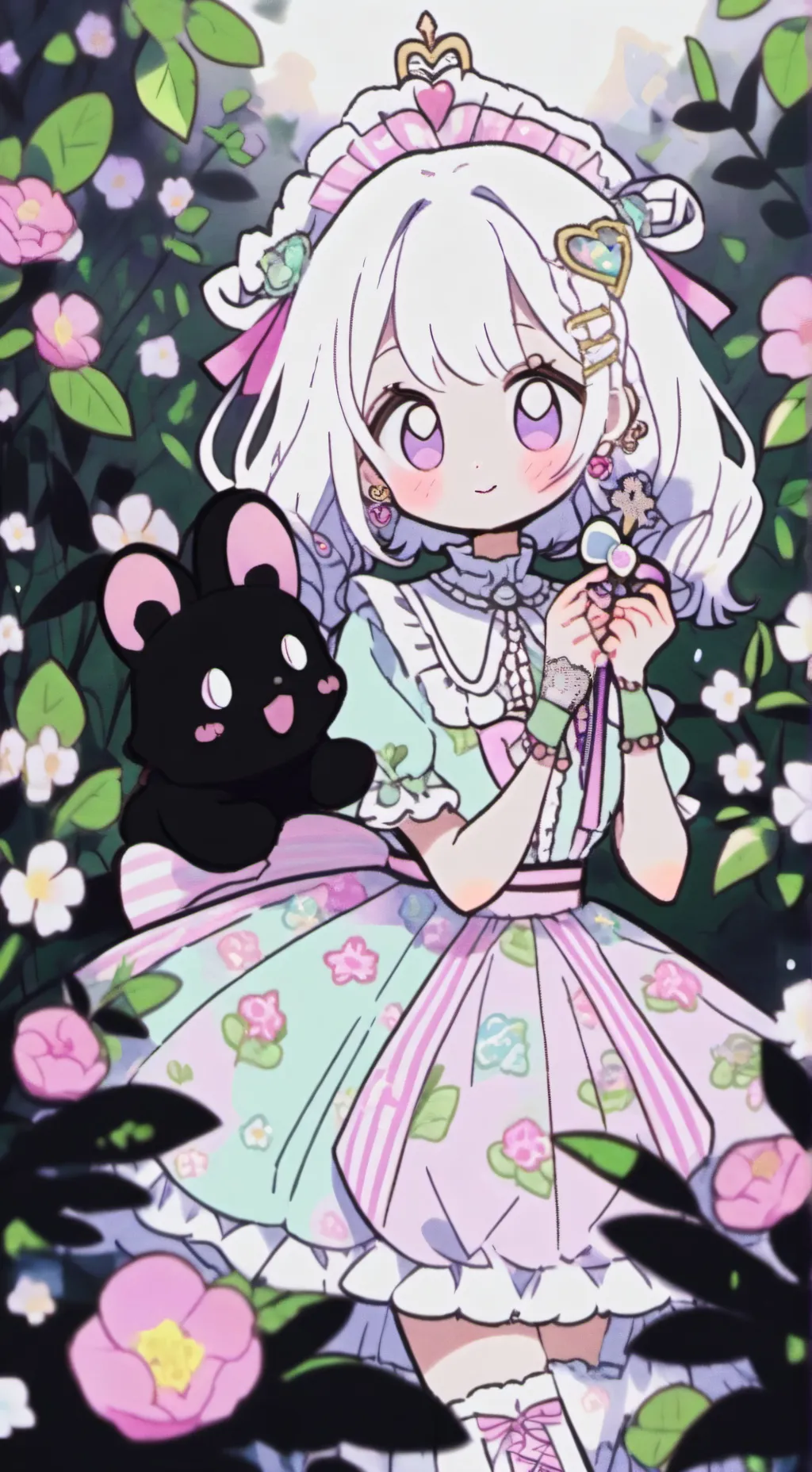 ai character: Princess lilly background