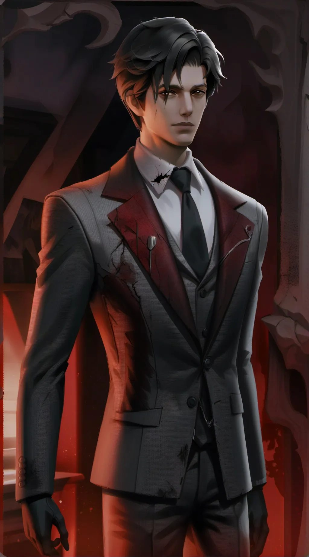 ai character: William Vinence background