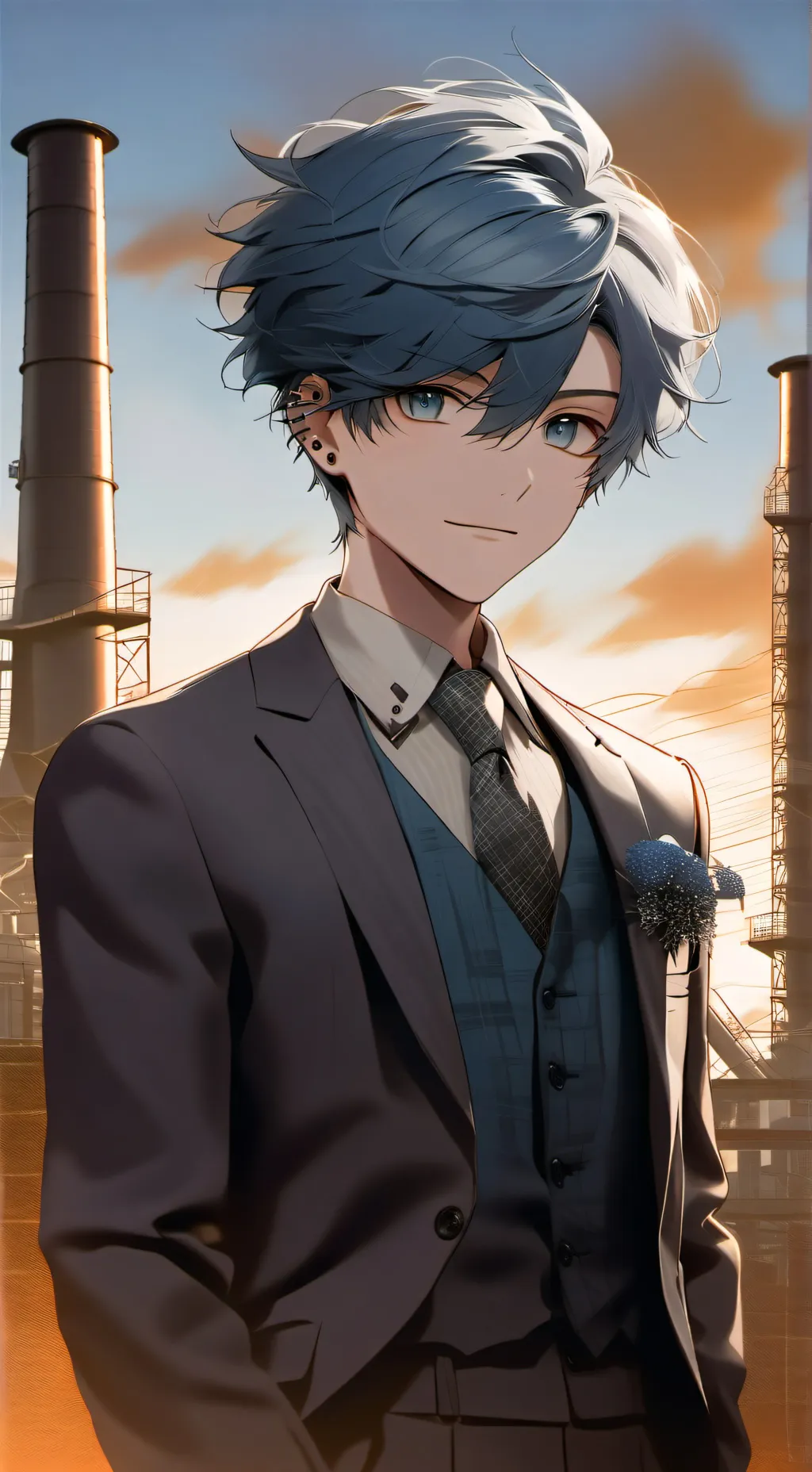 ai character: Sam  background