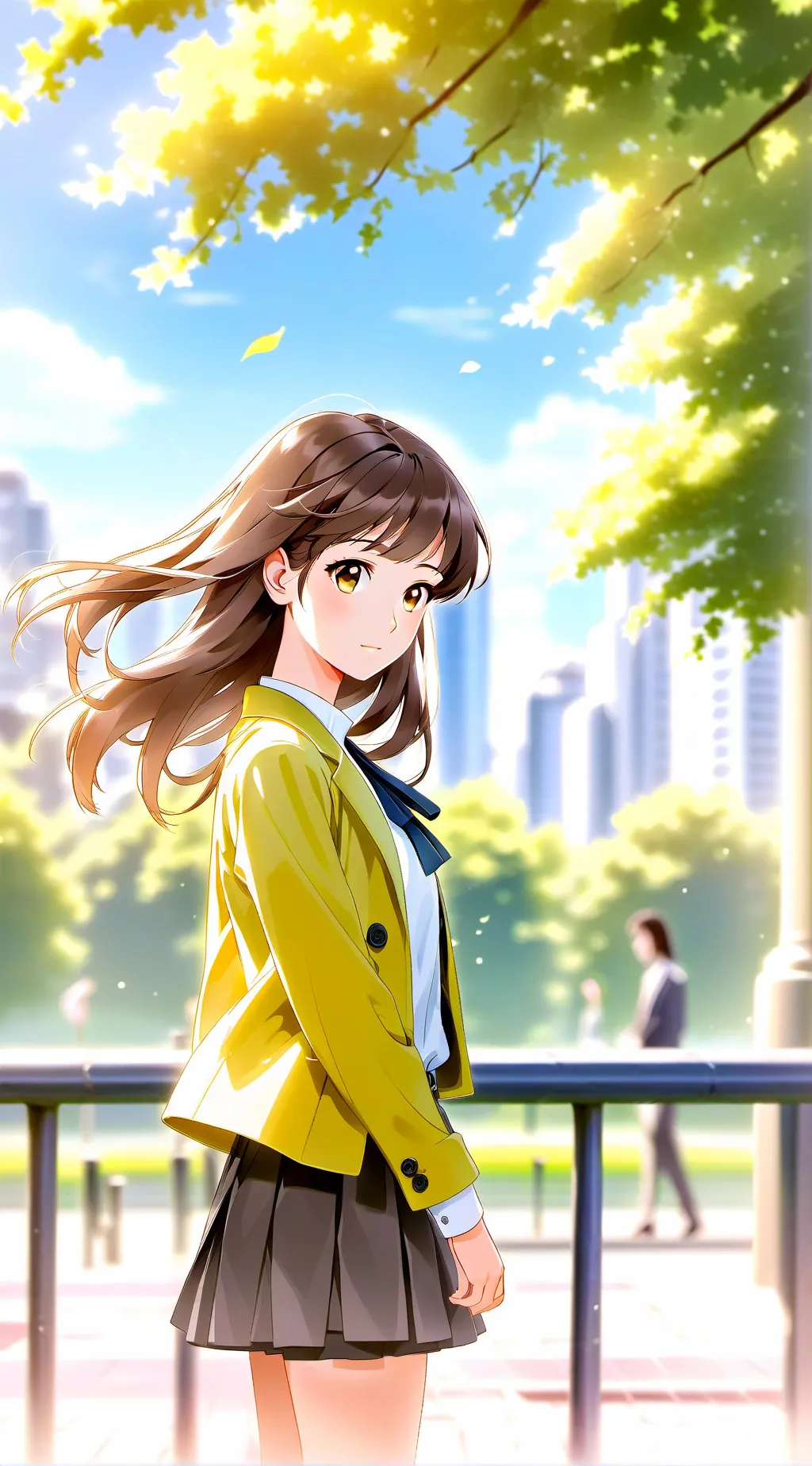 ai character: Yamada sensei background