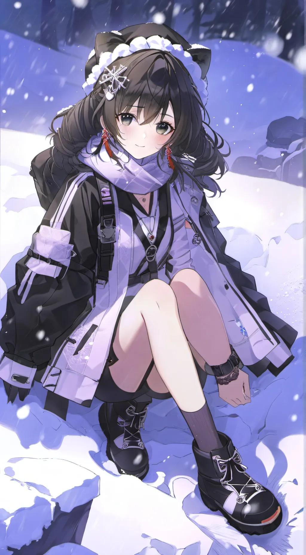 ai character: Mila ￼ background