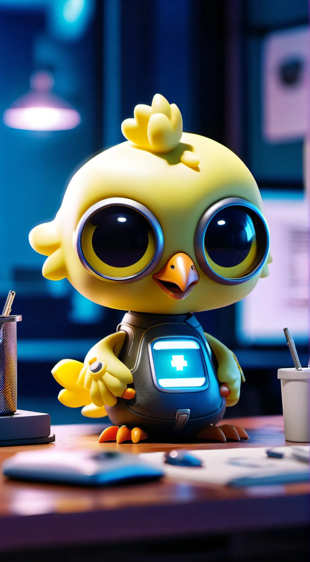 ai character: Chica background