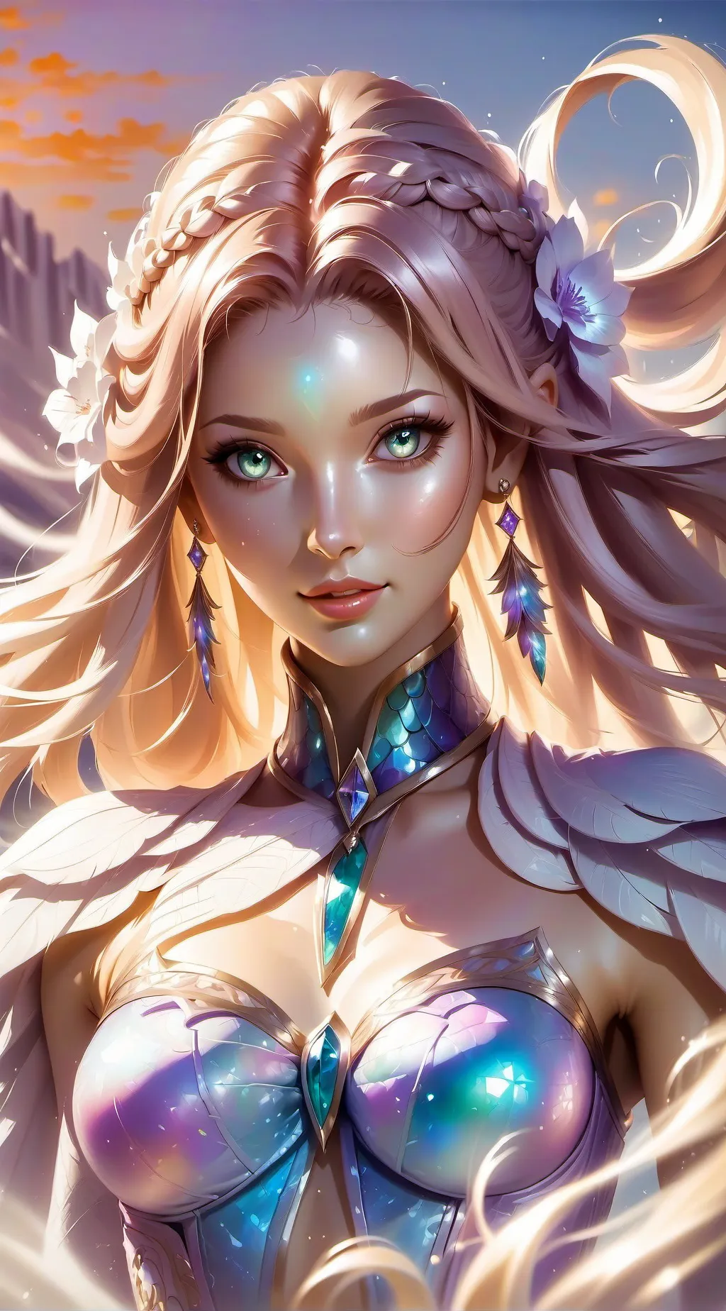 ai character: Alaria background