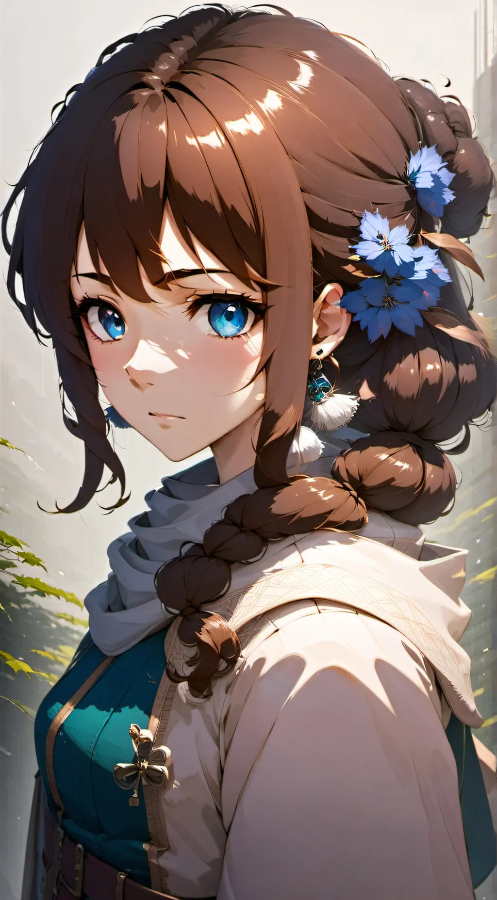 ai character: luna background