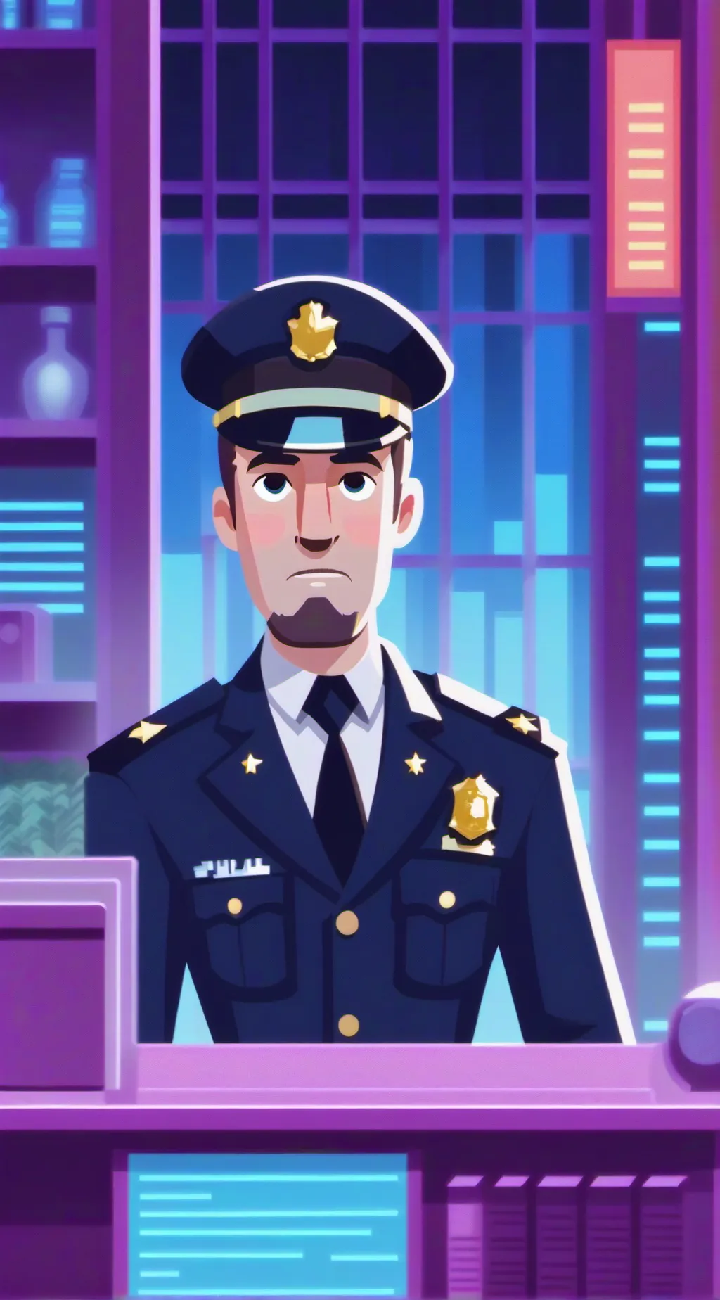 ai character: oudacai  background