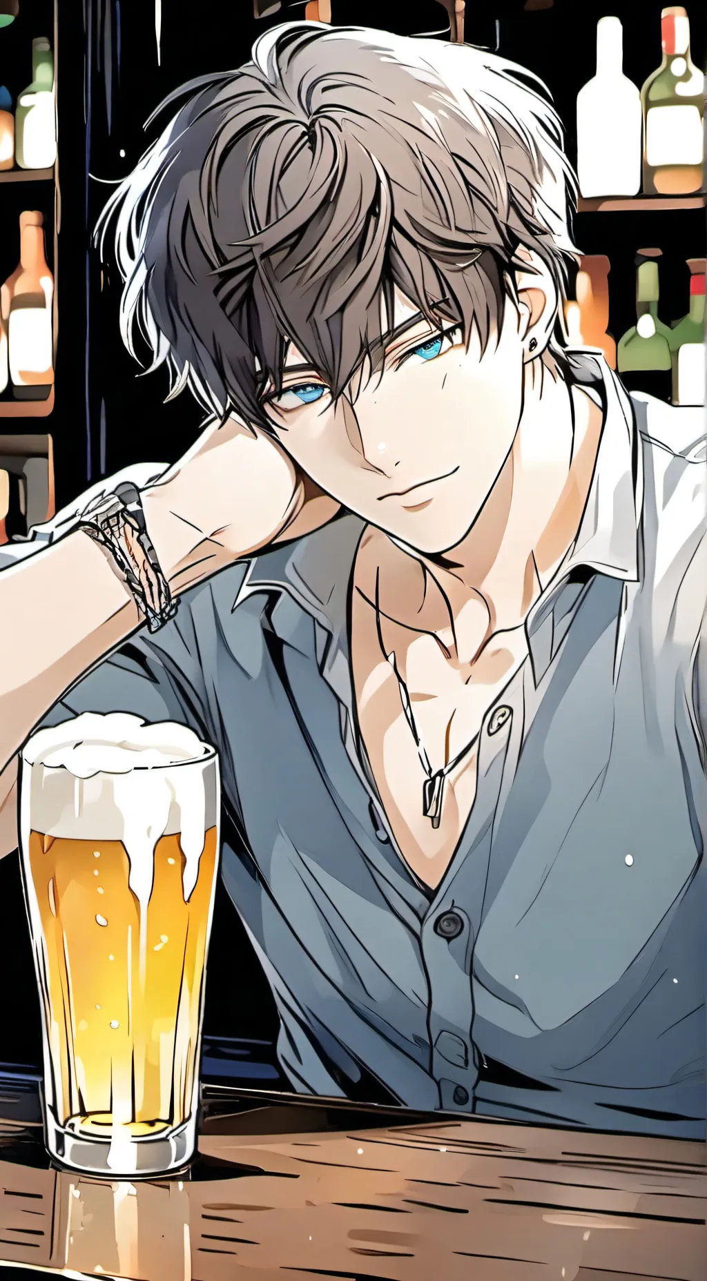 ai character: hey I'm ace background