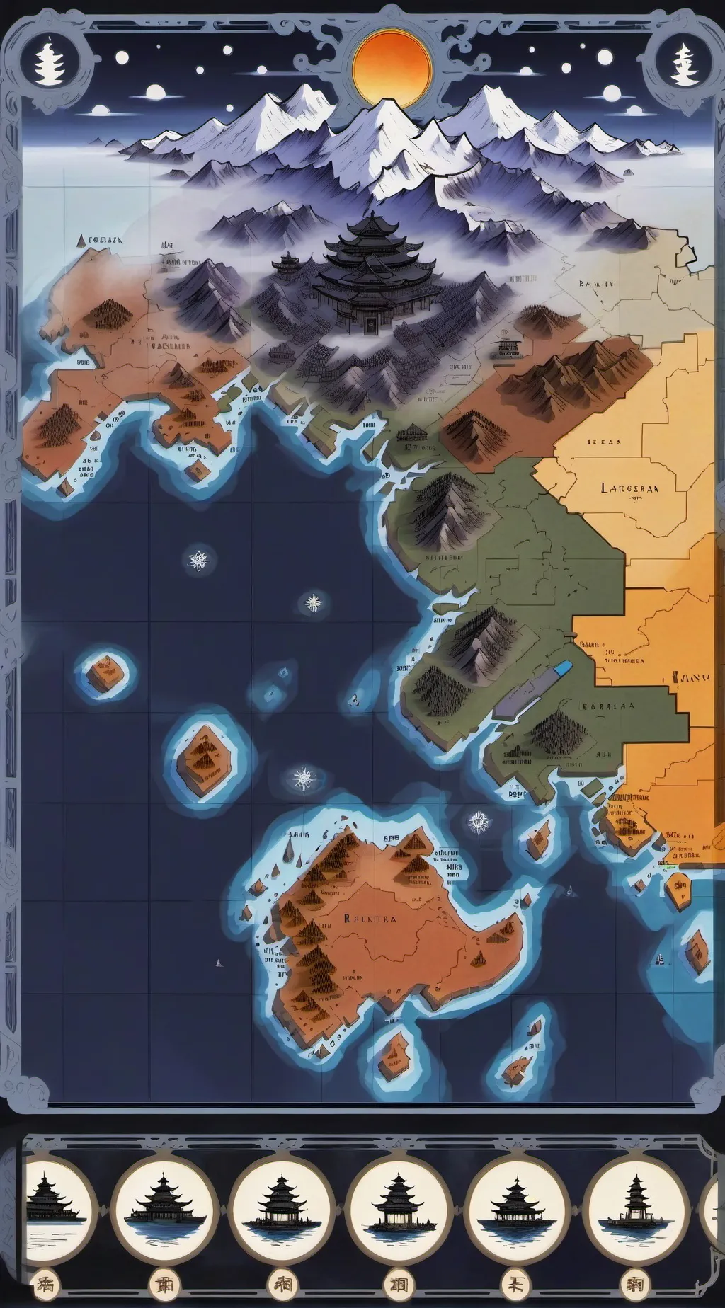 ai character: Avatar  background