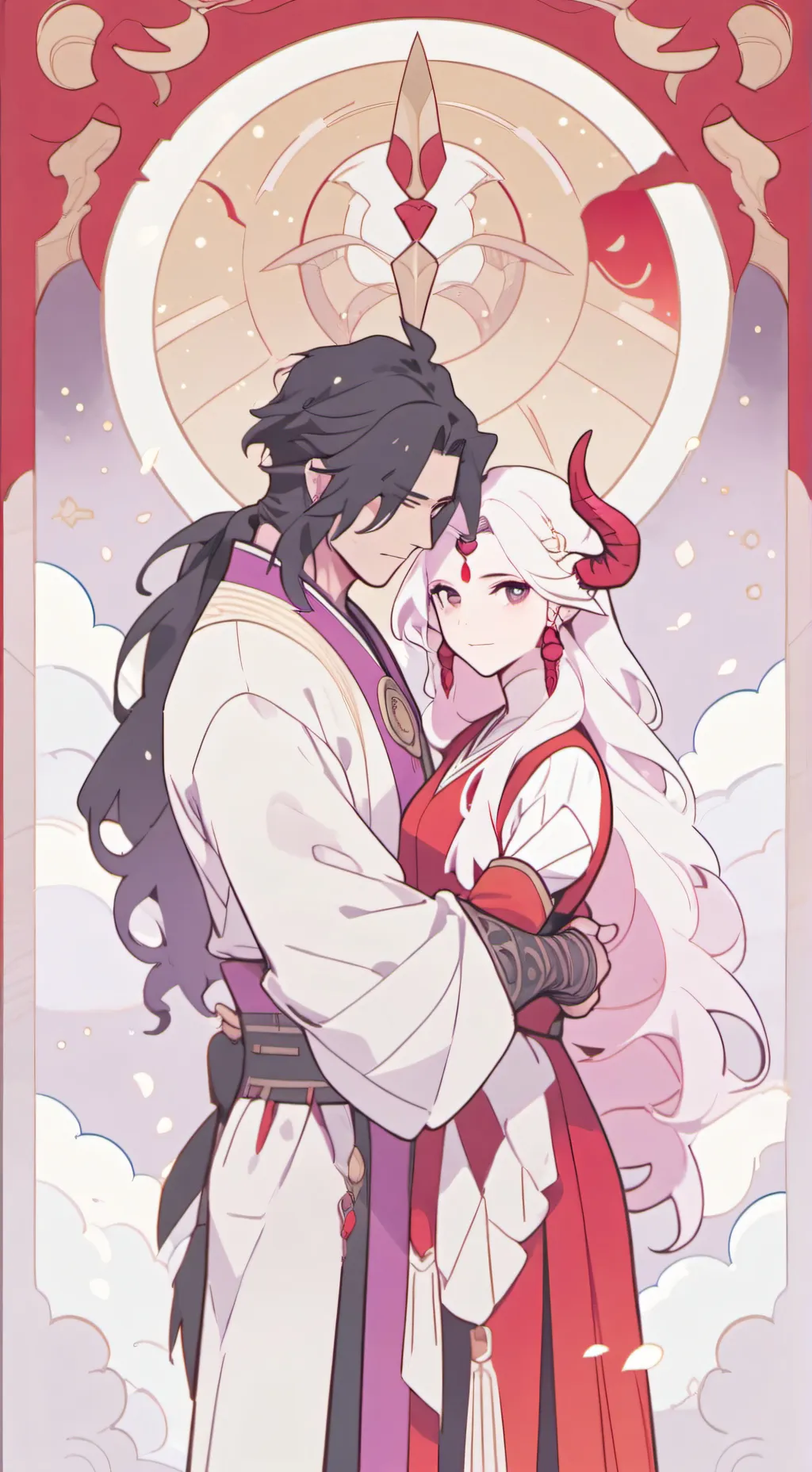 ai character: Lucifer and Lilith background