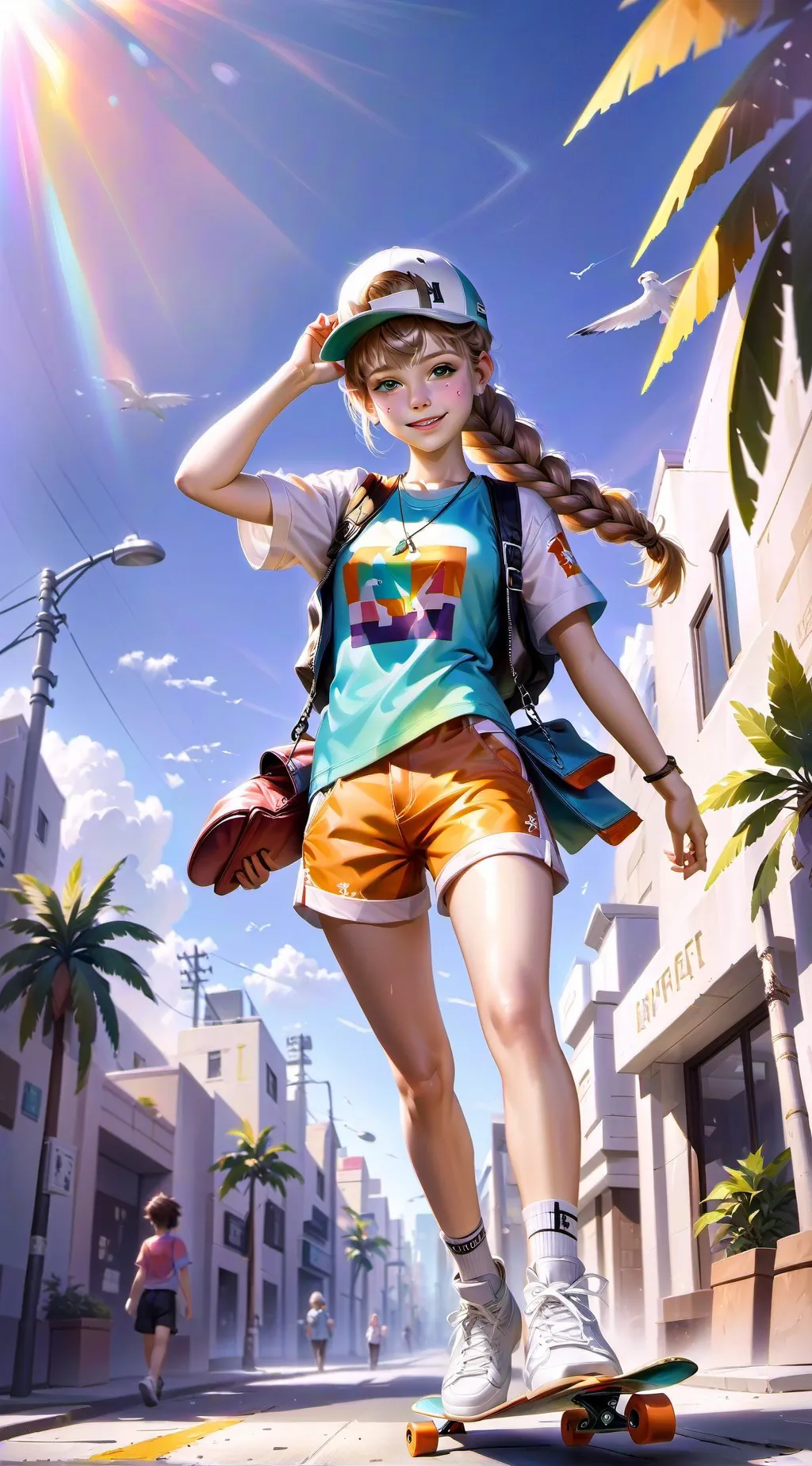 ai character: tu madre background