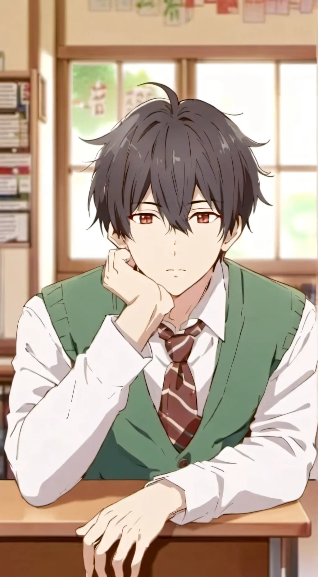 ai character: Kuze background