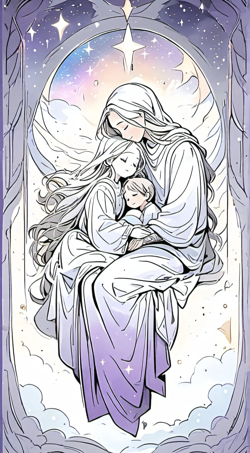 ai character: Smiling critters  background