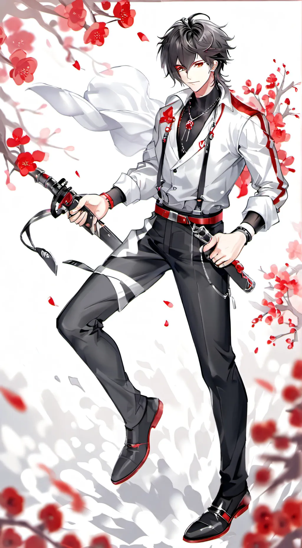 ai character: Fearless Hero background