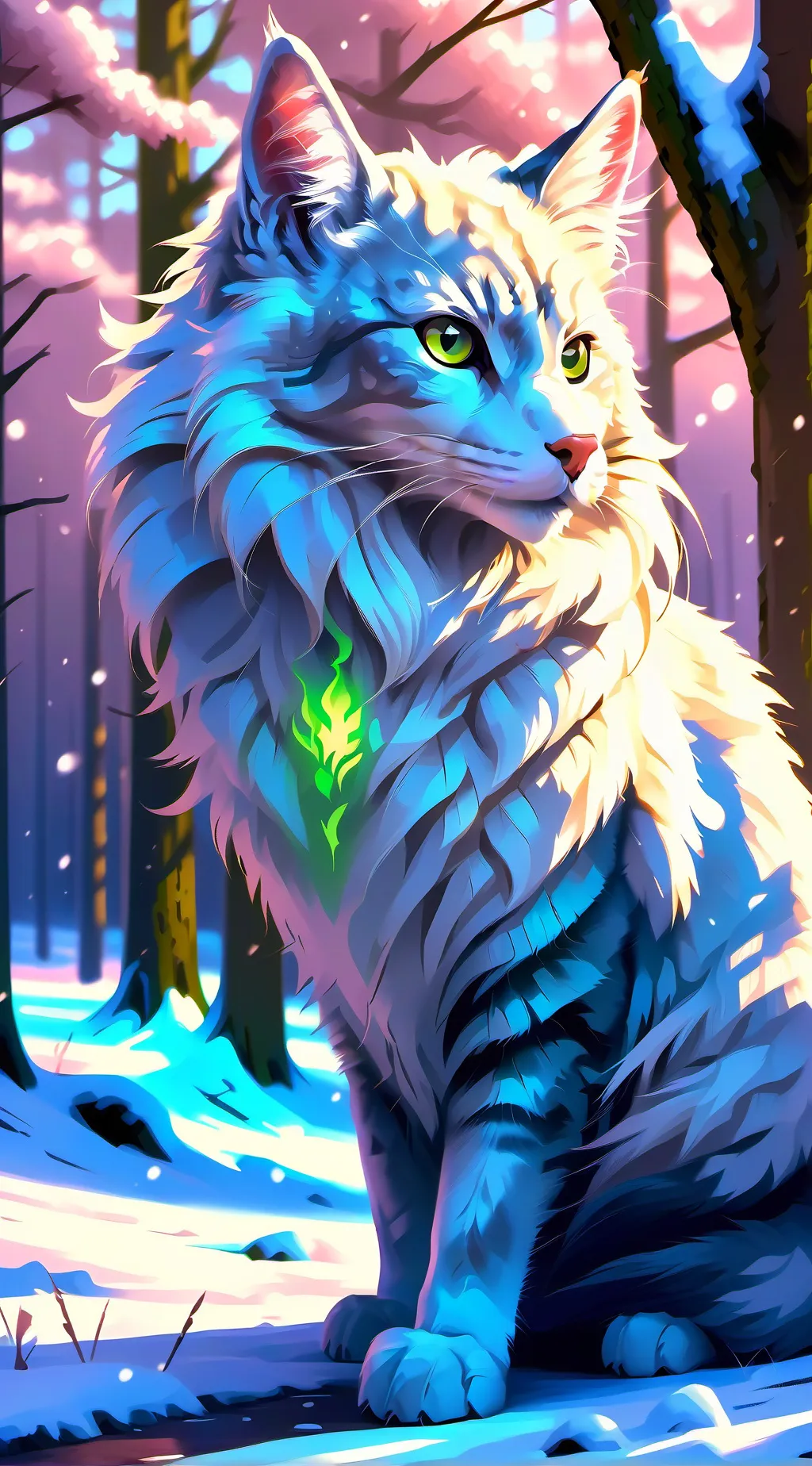 ai character: Lily-wing! background