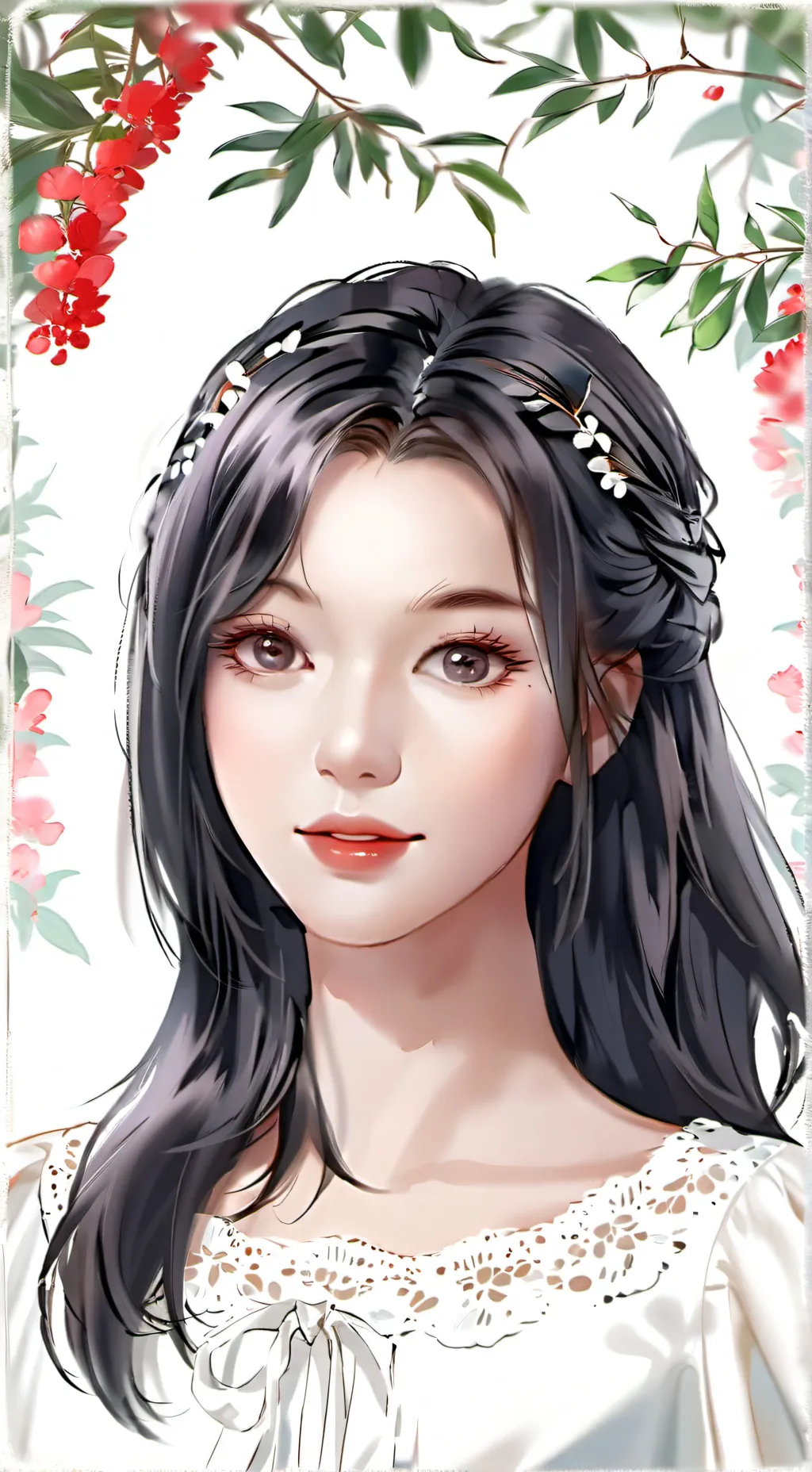 ai character: Sea background