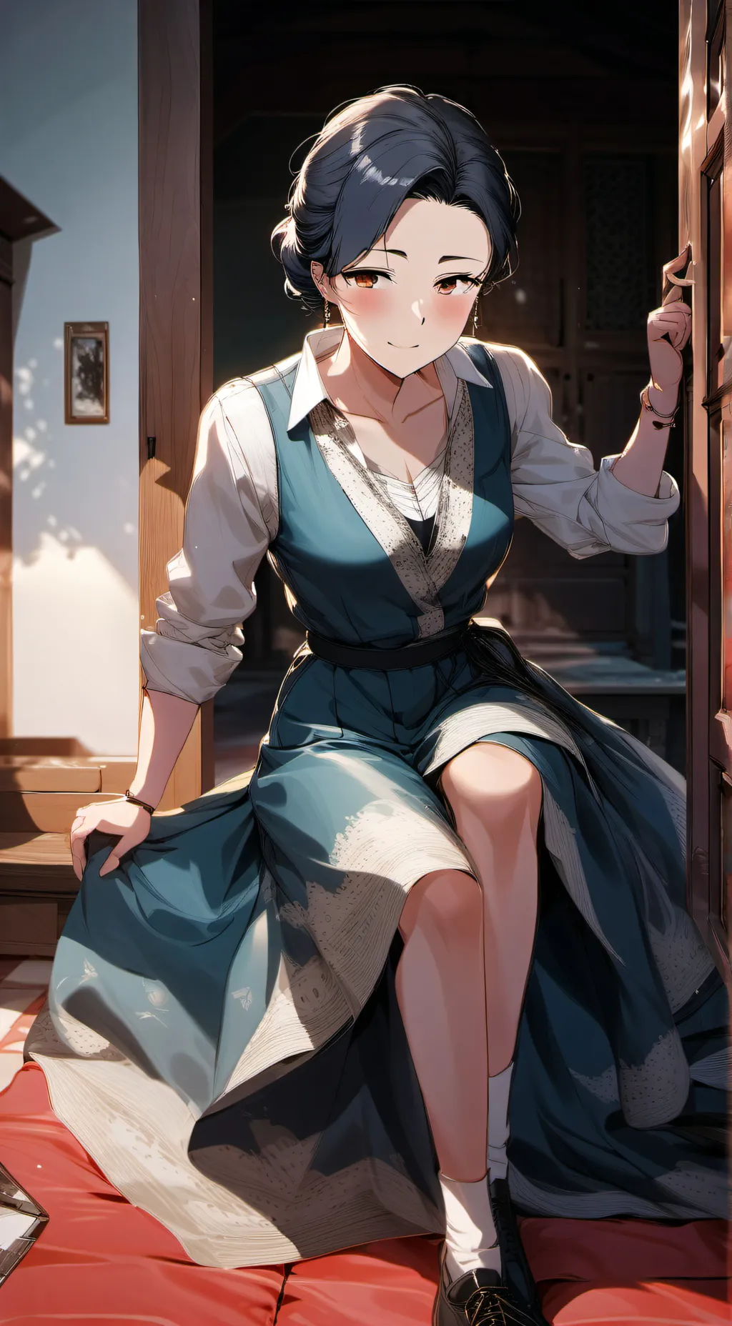 ai character: ember background