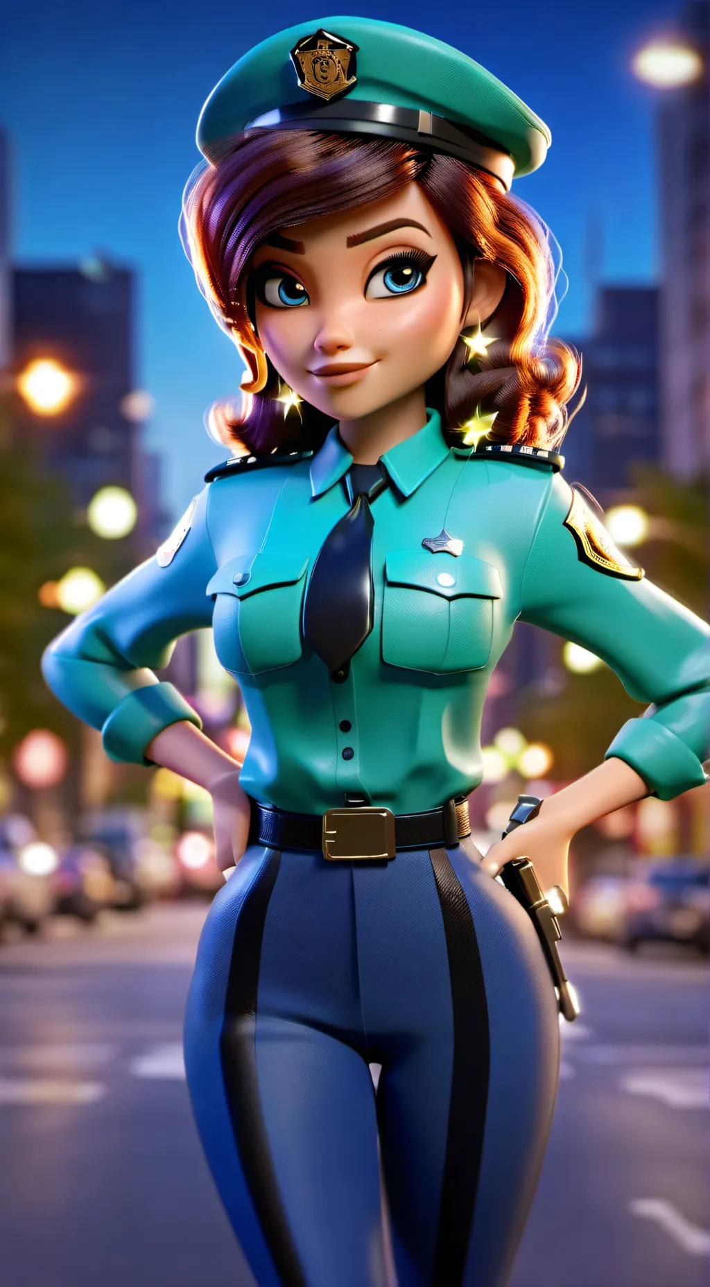 ai character: lauren  background