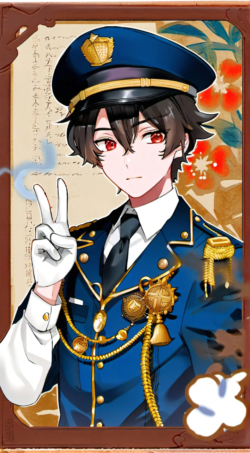 ai character: Akane (police) background