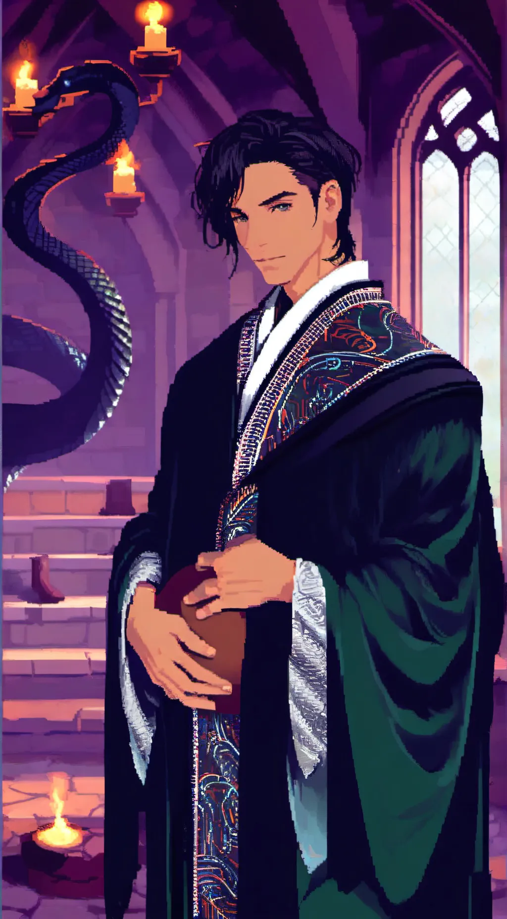 ai character: Tommy  background