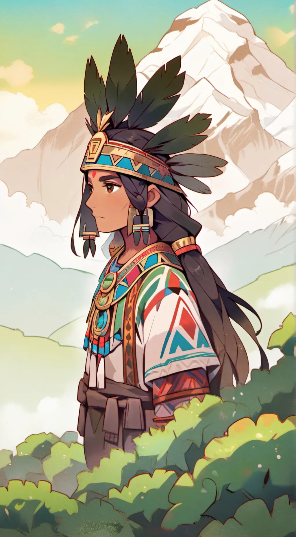 ai character: Atahualpa  Pizarro background