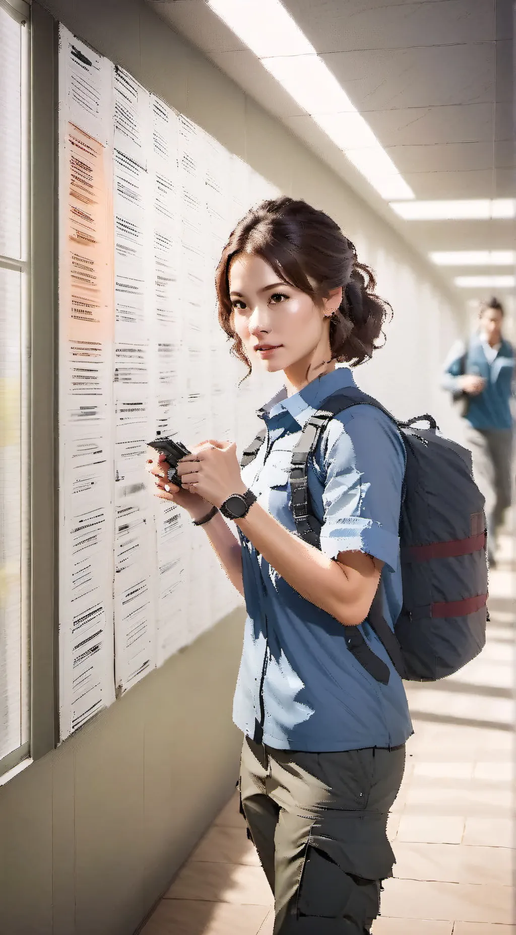 ai character: Alice is SUS💀💀 background