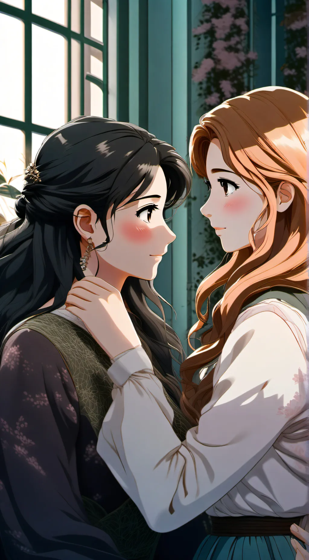 ai character: Kiyo and Luna background