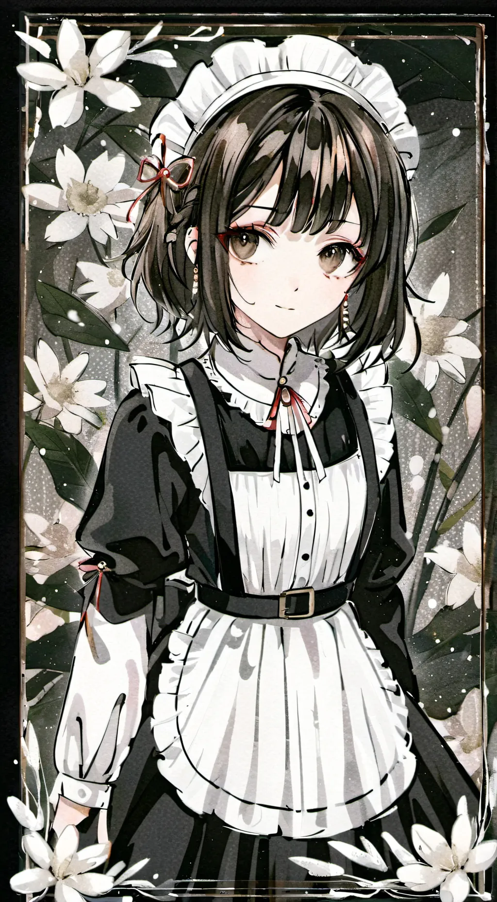 ai character: maid oliver background