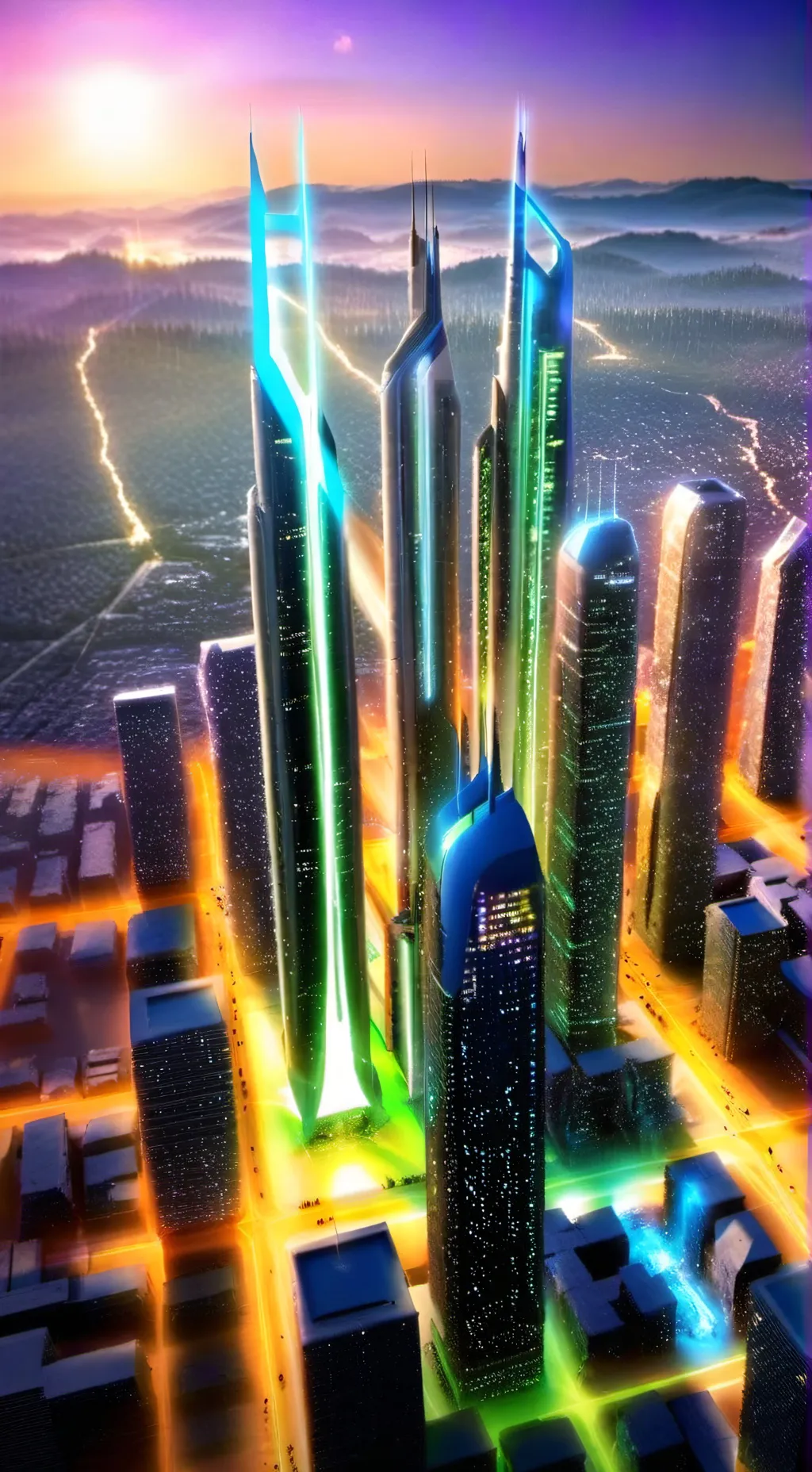 ai character: kingdom of glory  background