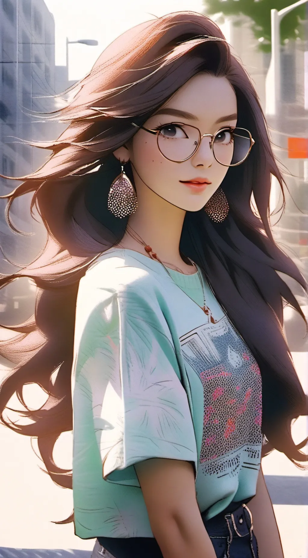 ai character: Kira background