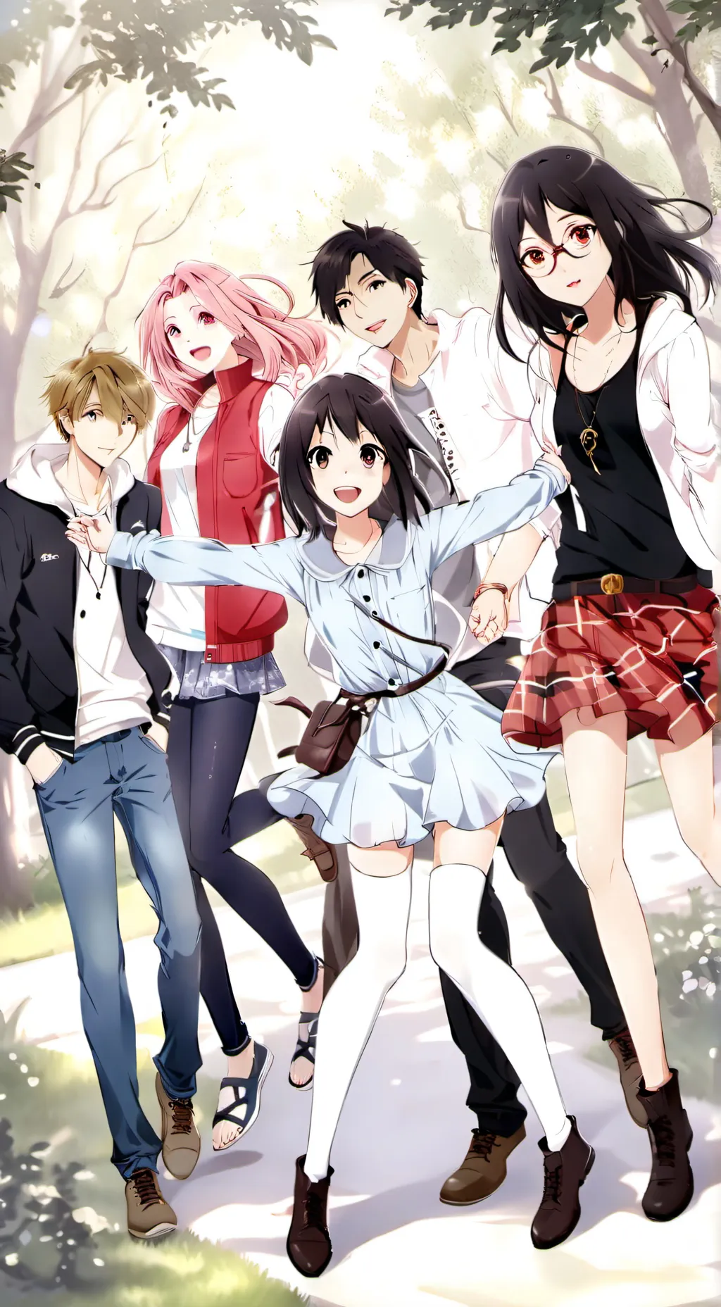 ai character: Besties background