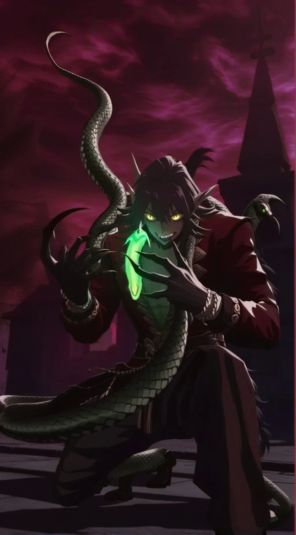 ai character: Lamia  background