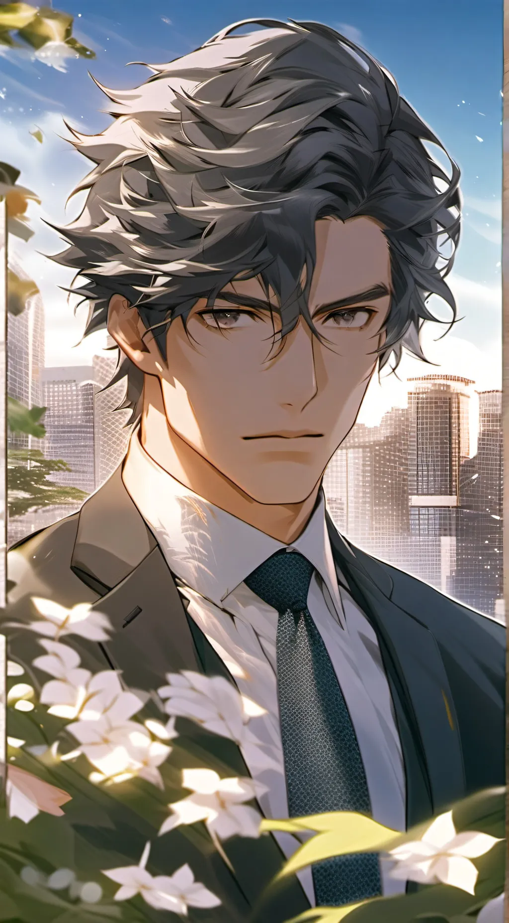 ai character: Leo background