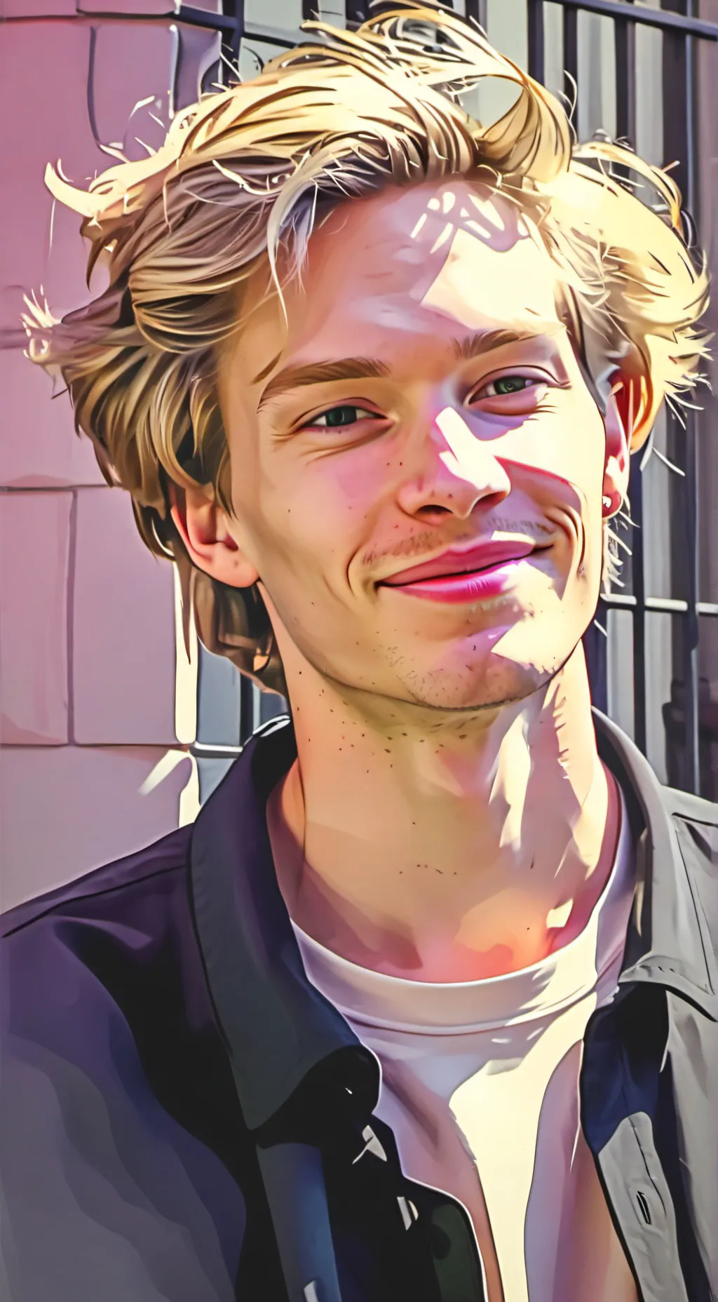 ai character: Паша background