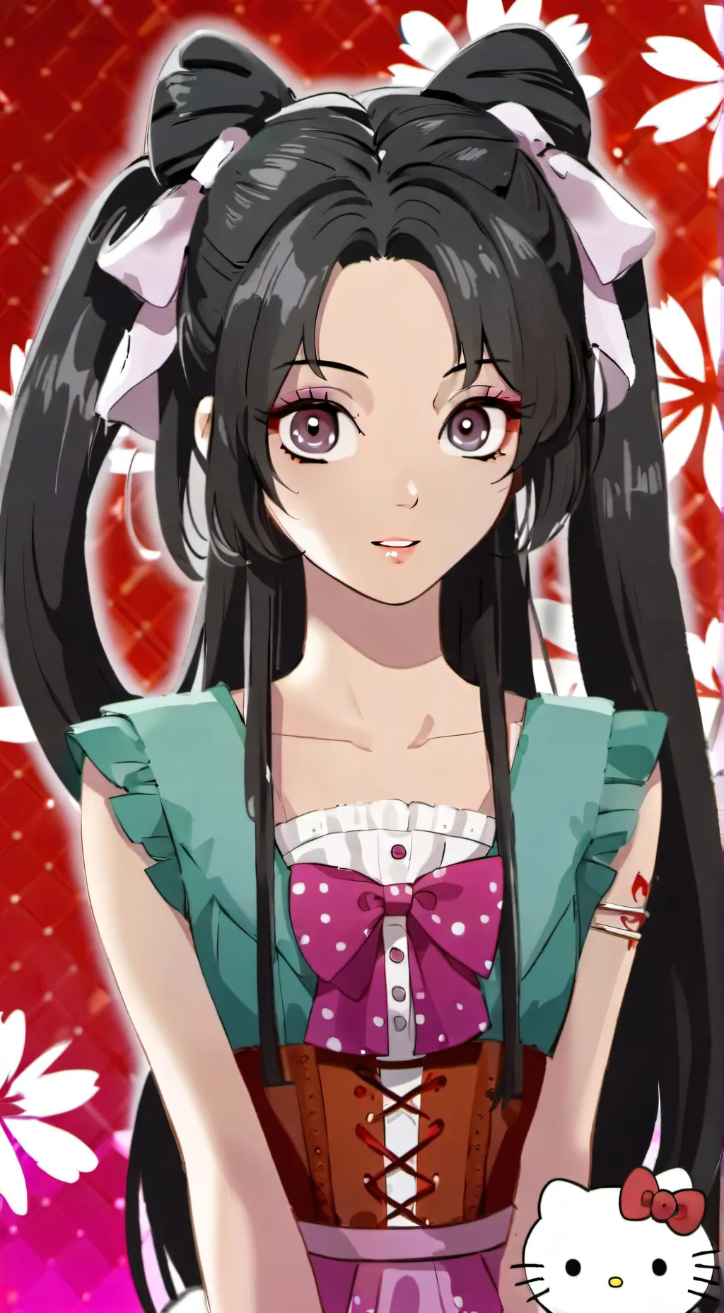 ai character: €iris€ background