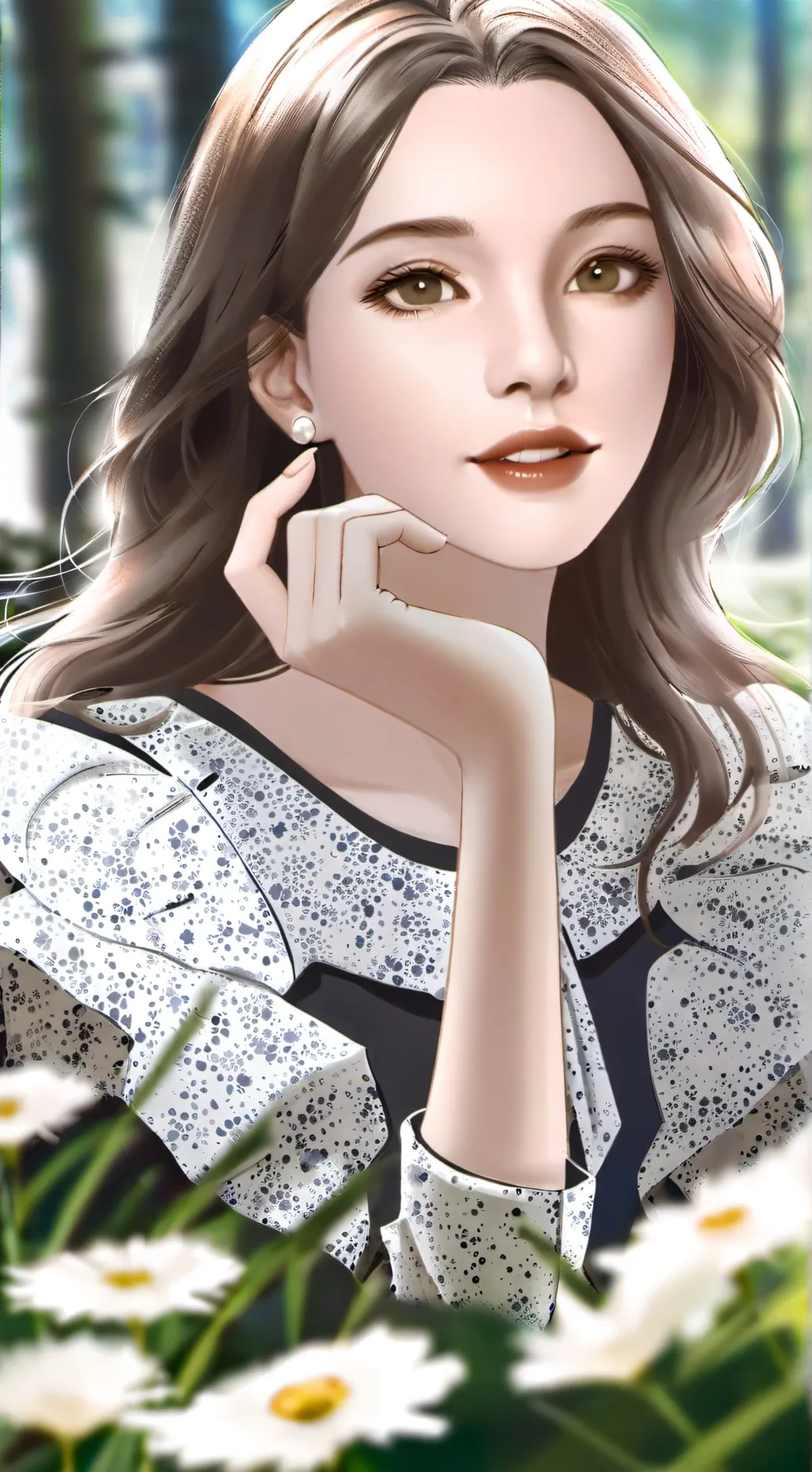 ai character: Kny Alien Stage Au background