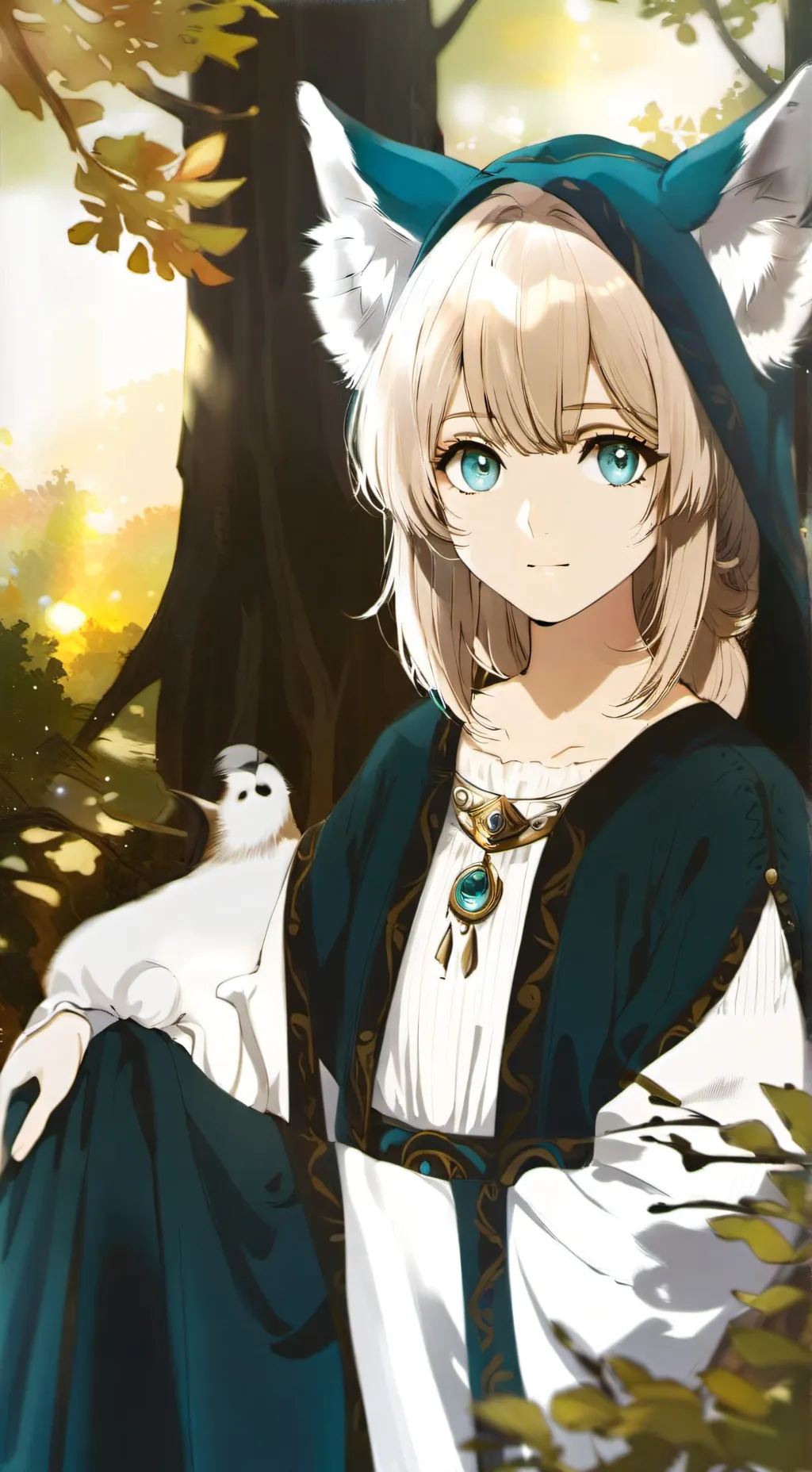 ai character: фурри background