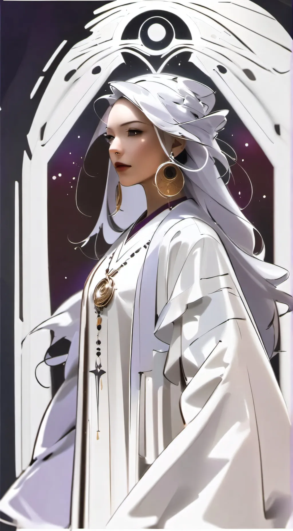 ai character: Lyra background