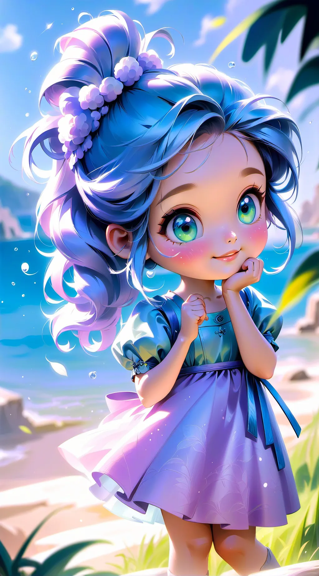 ai character: Mia la que le pega background