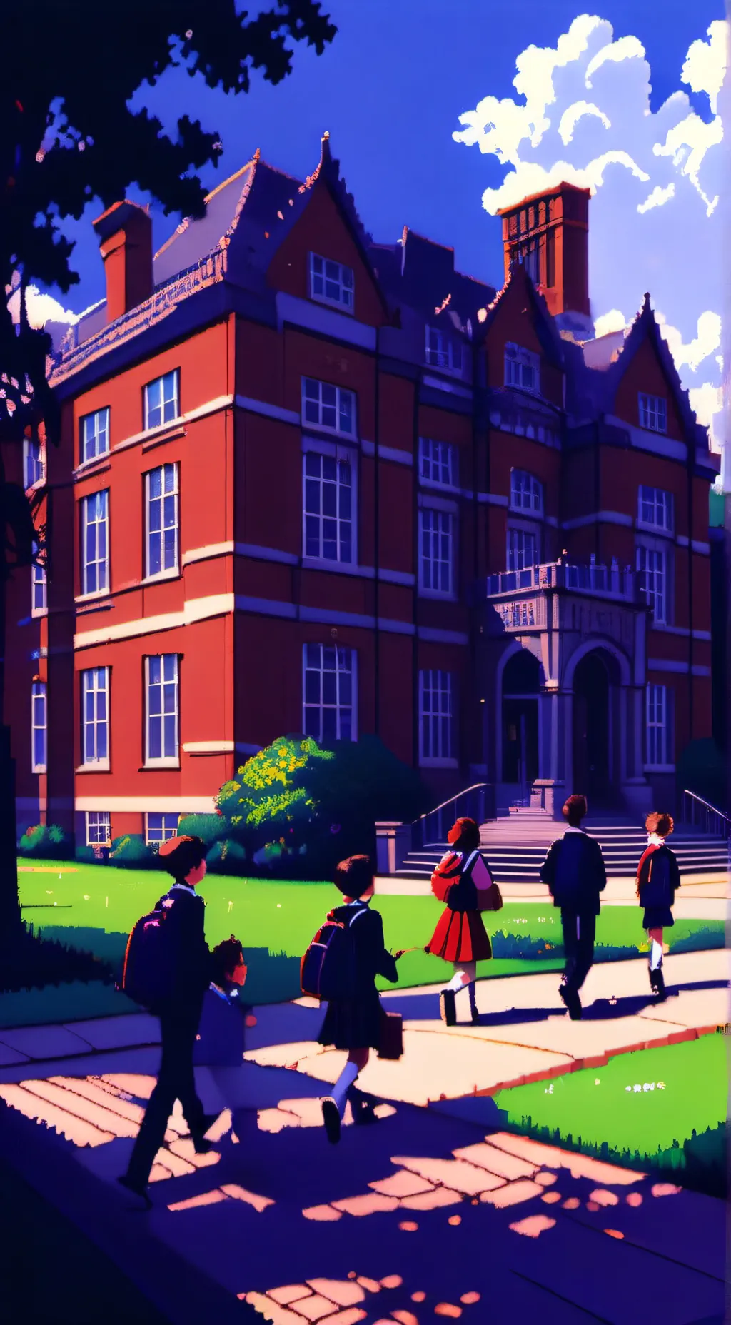 ai character: E. Privada(Remake) background