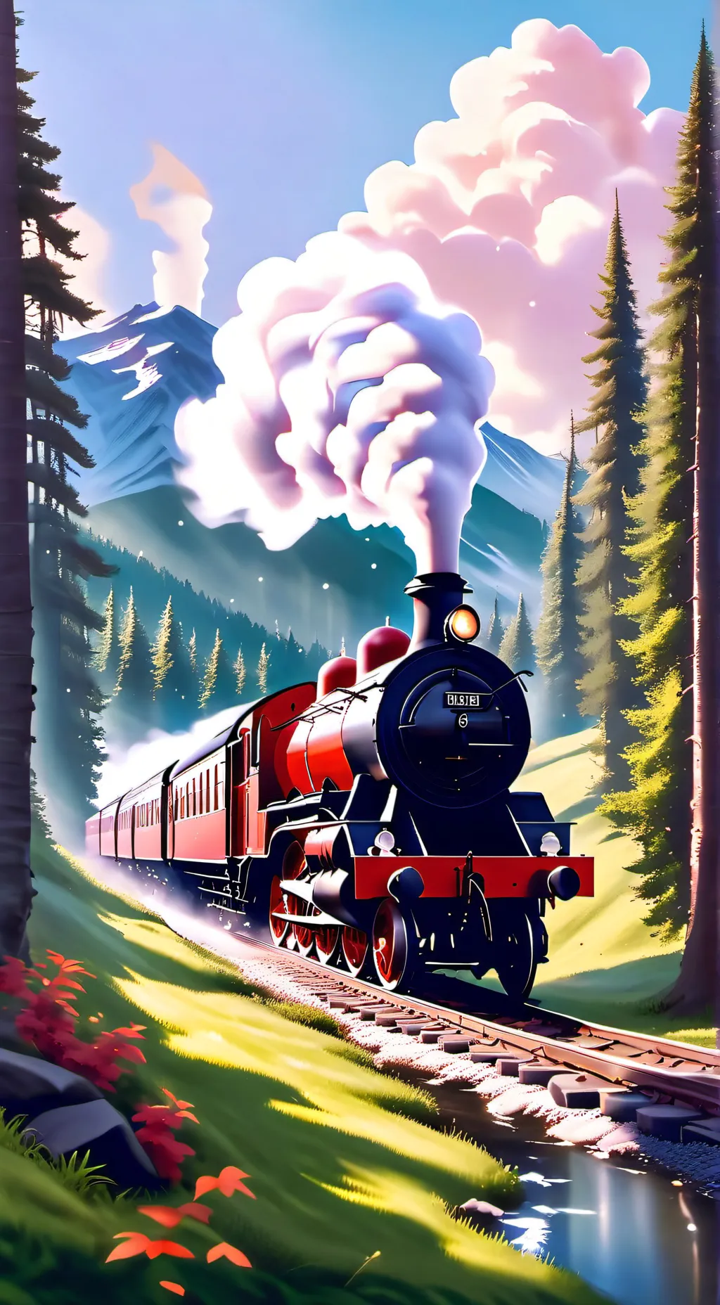 ai character: hogwarts express background