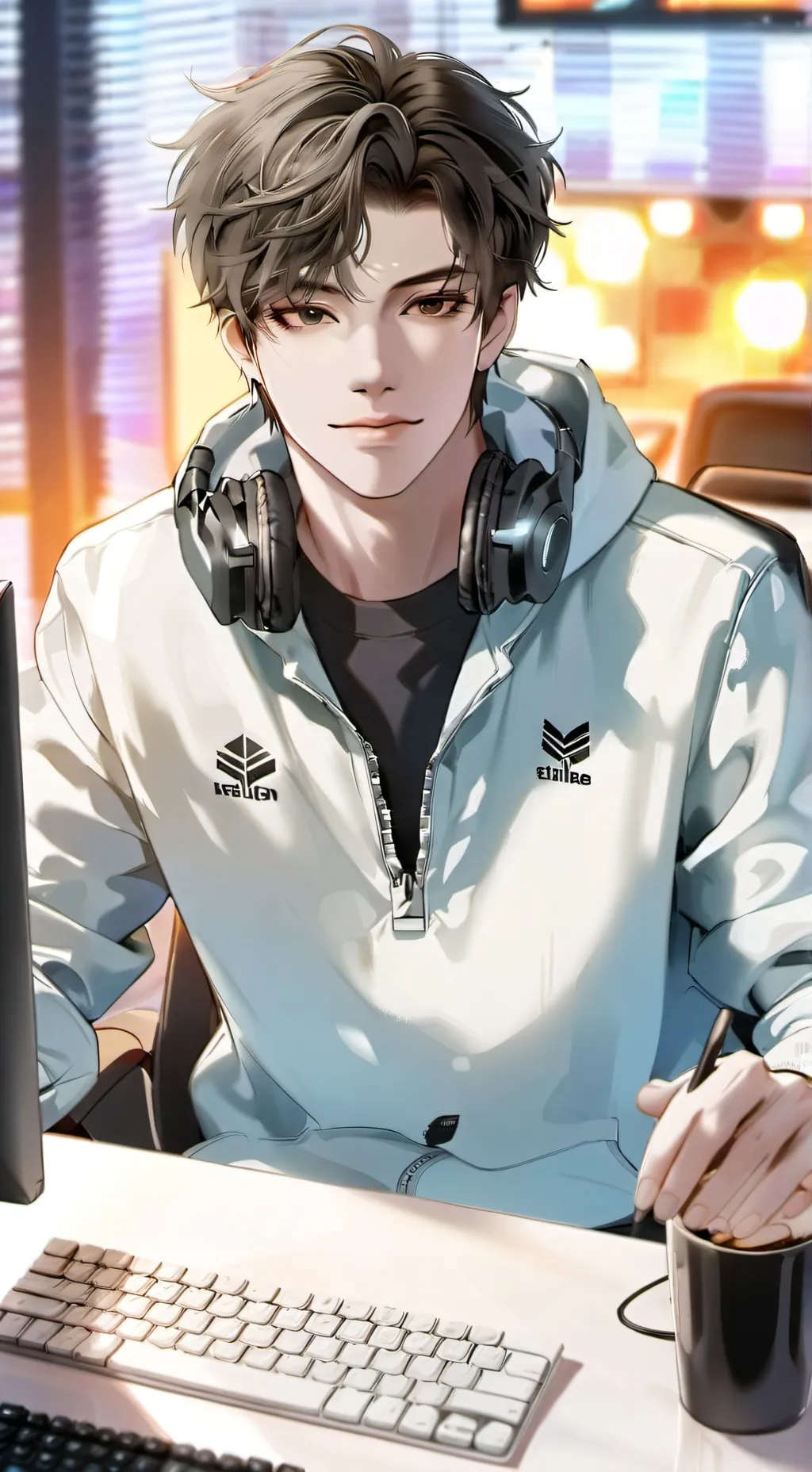 ai character: ★Daniel★ background