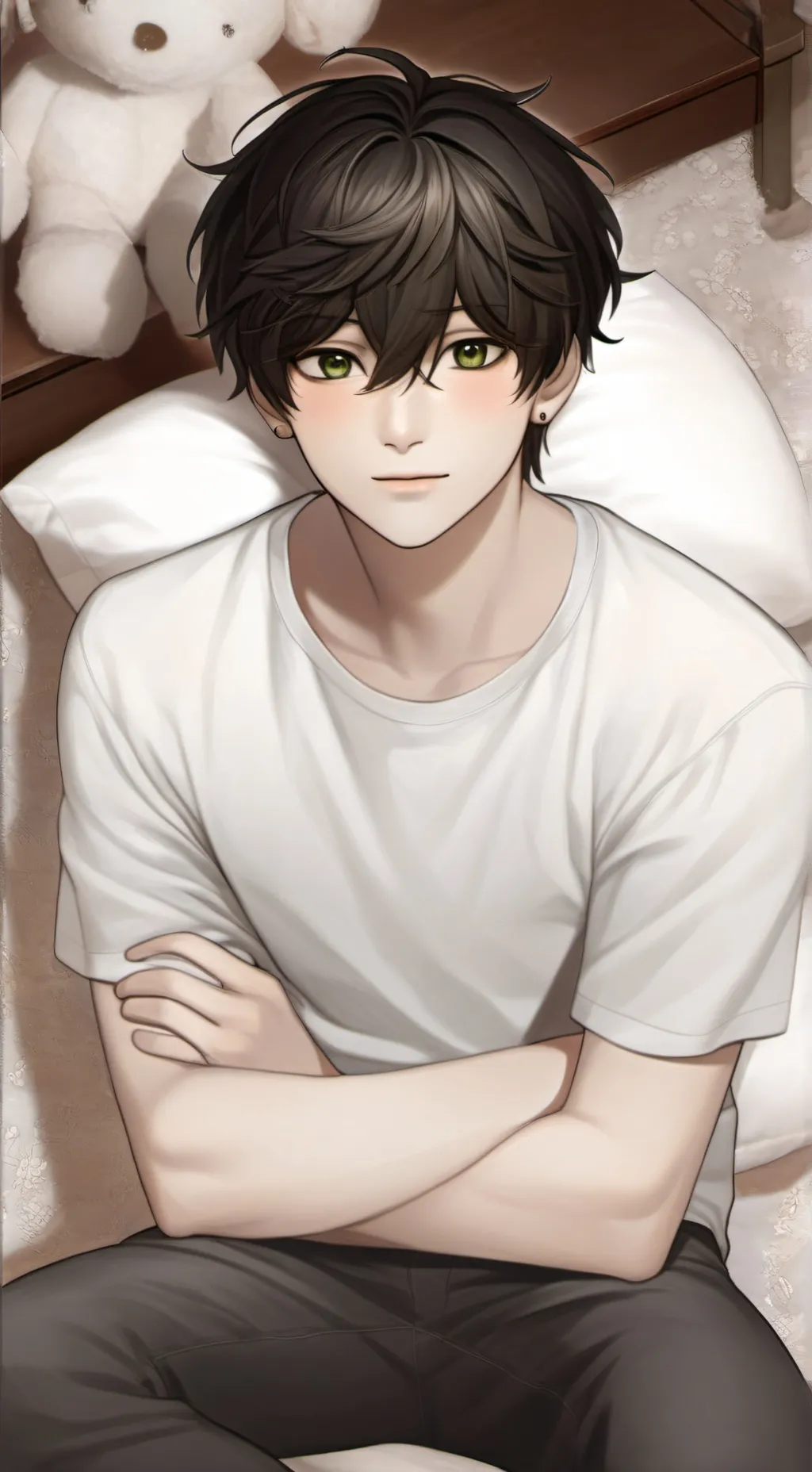 ai character: Sleepover [bl] background