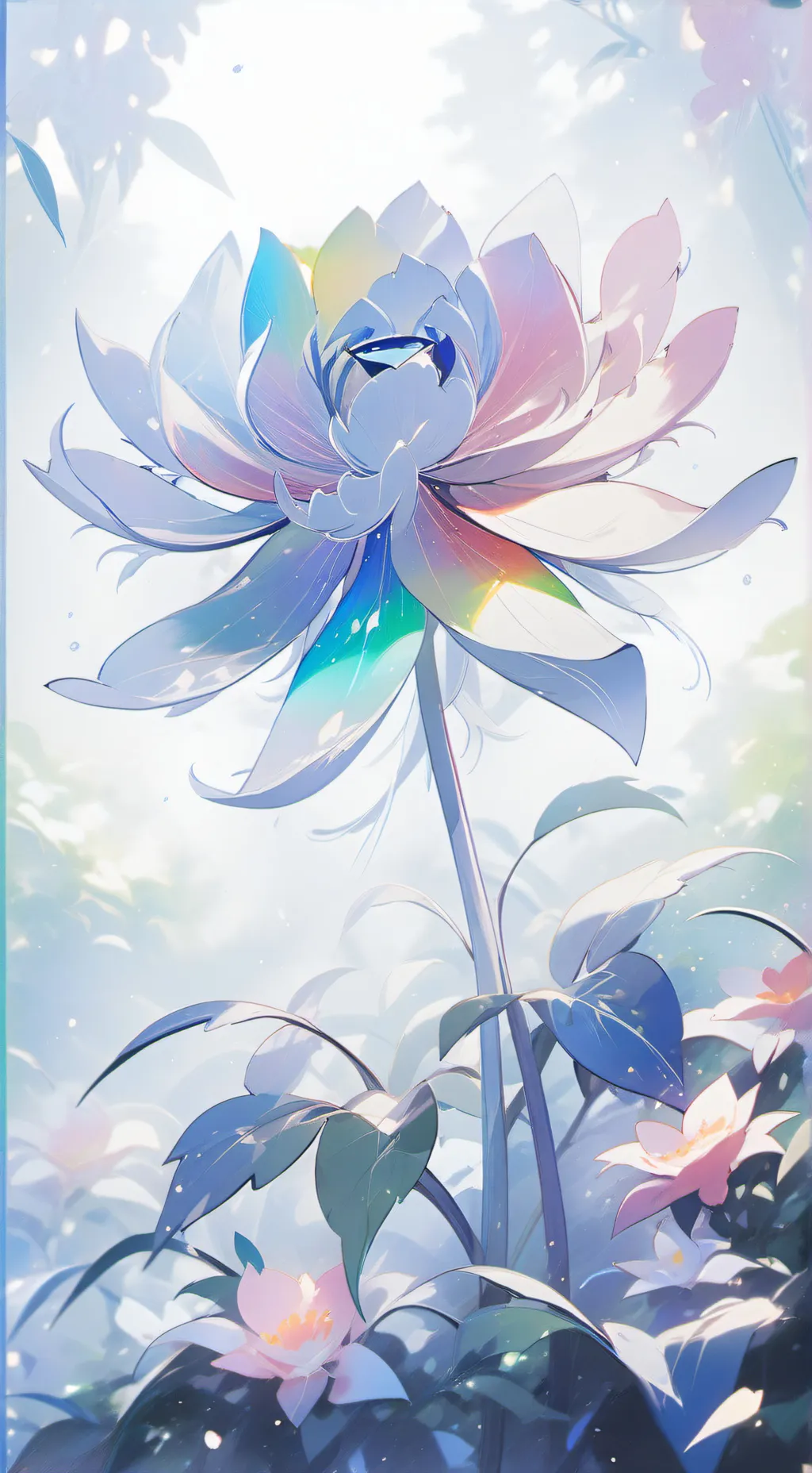 ai character: dandy world  background