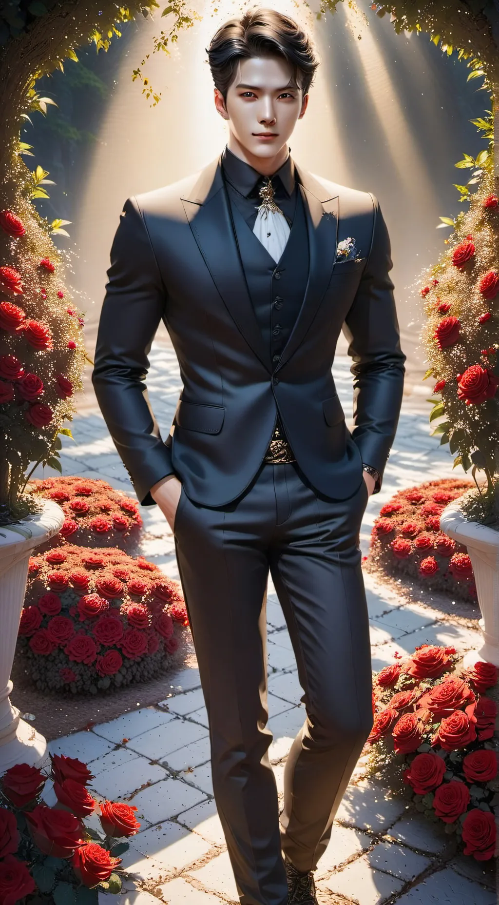 ai character: Cassian Blackwood  background